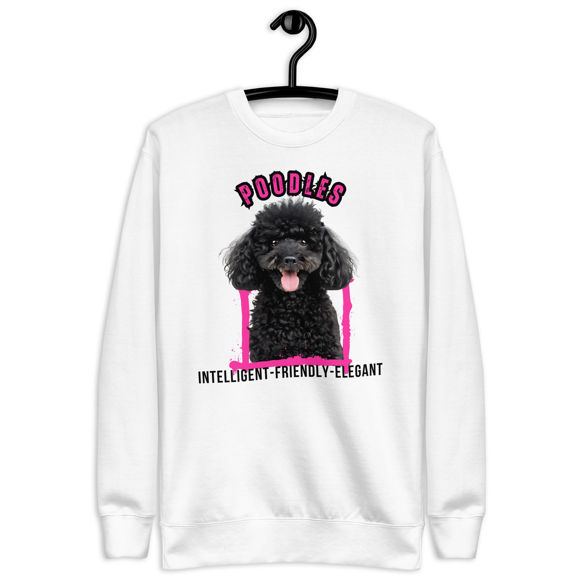 Poodle Unisex Premium Sweatshirt