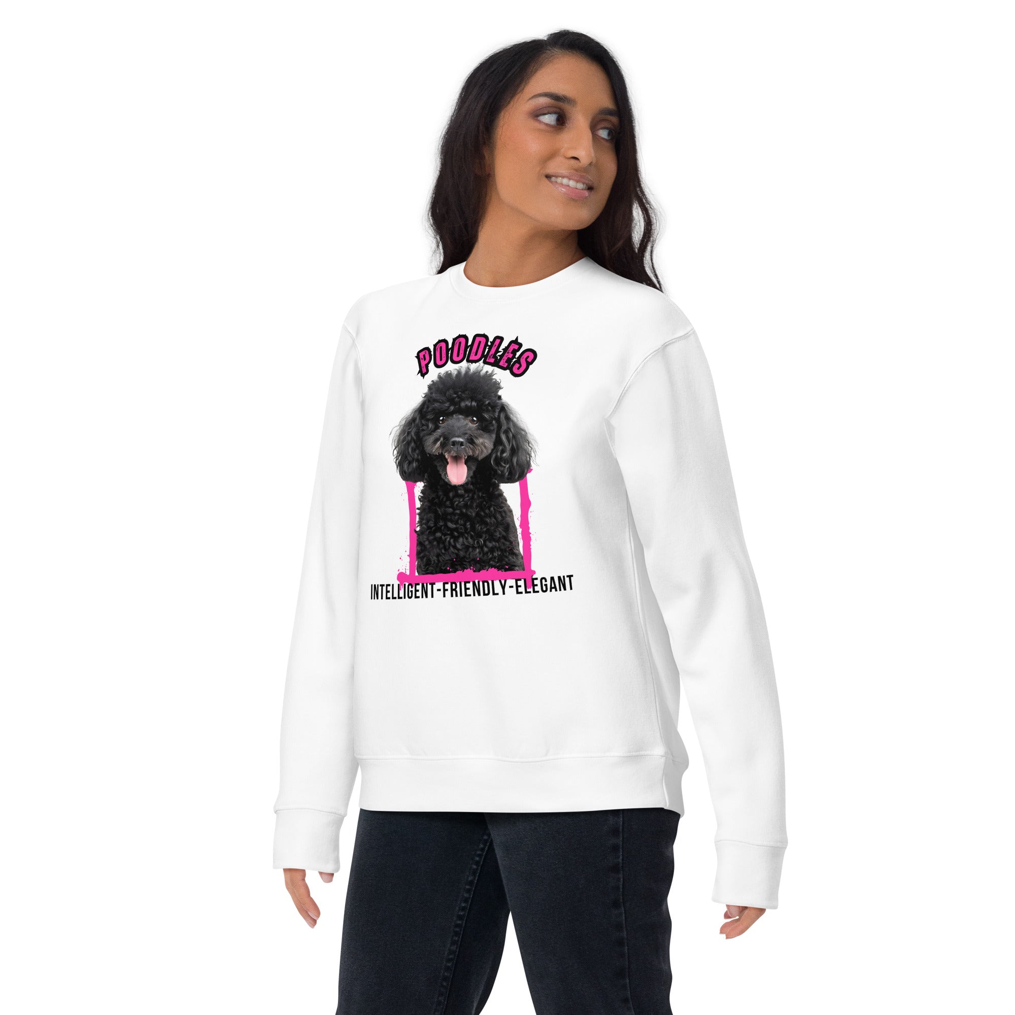 Poodle Unisex Premium Sweatshirt