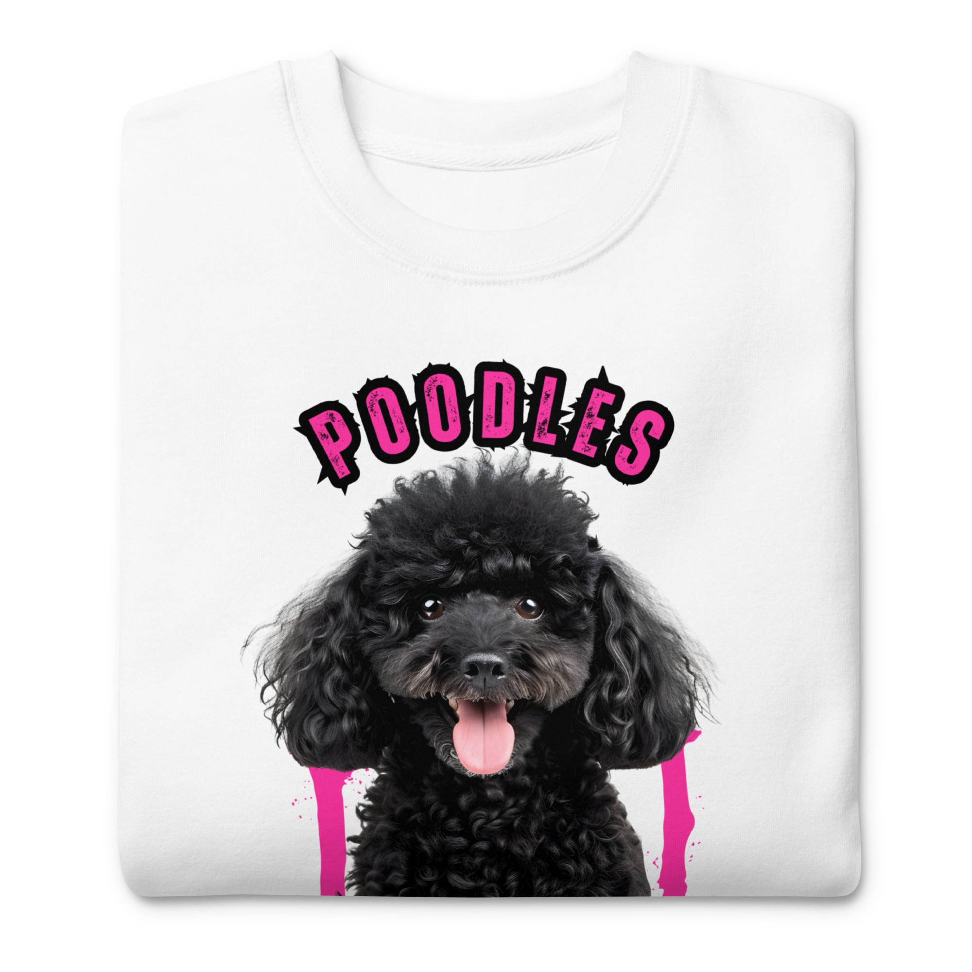 Poodle Unisex Premium Sweatshirt