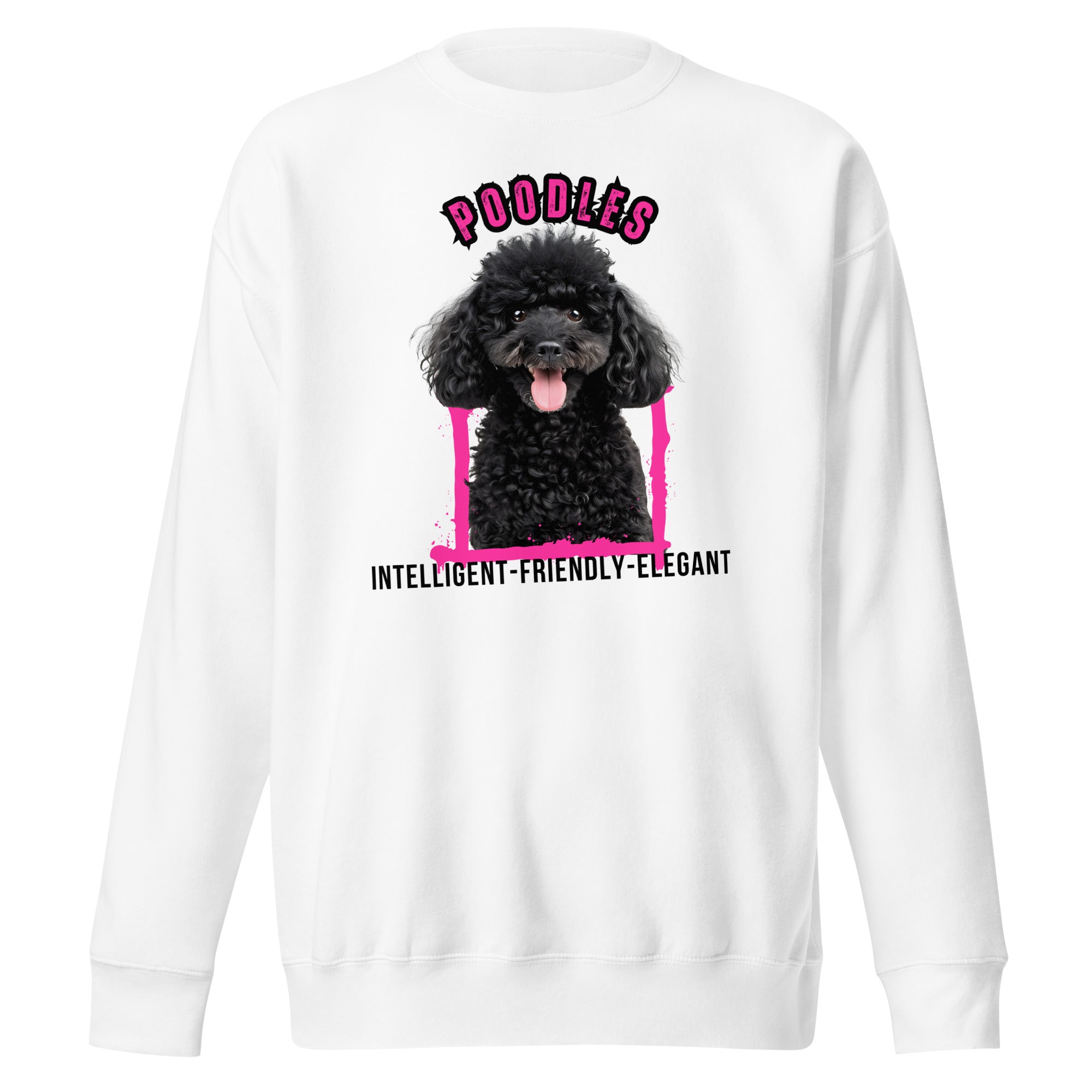 Poodle Unisex Premium Sweatshirt