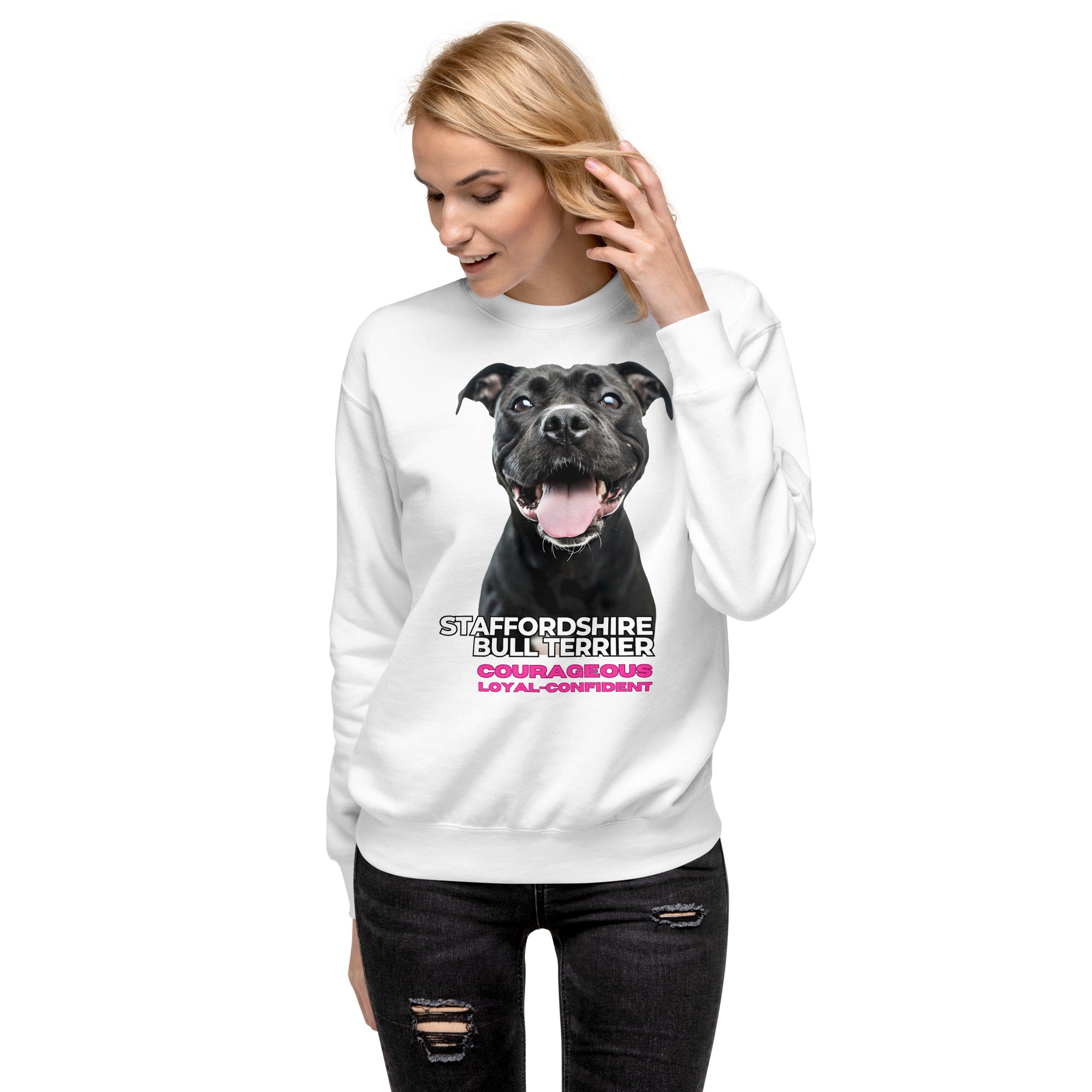 Staffordshire Bull Terrier Unisex Premium Sweatshirt