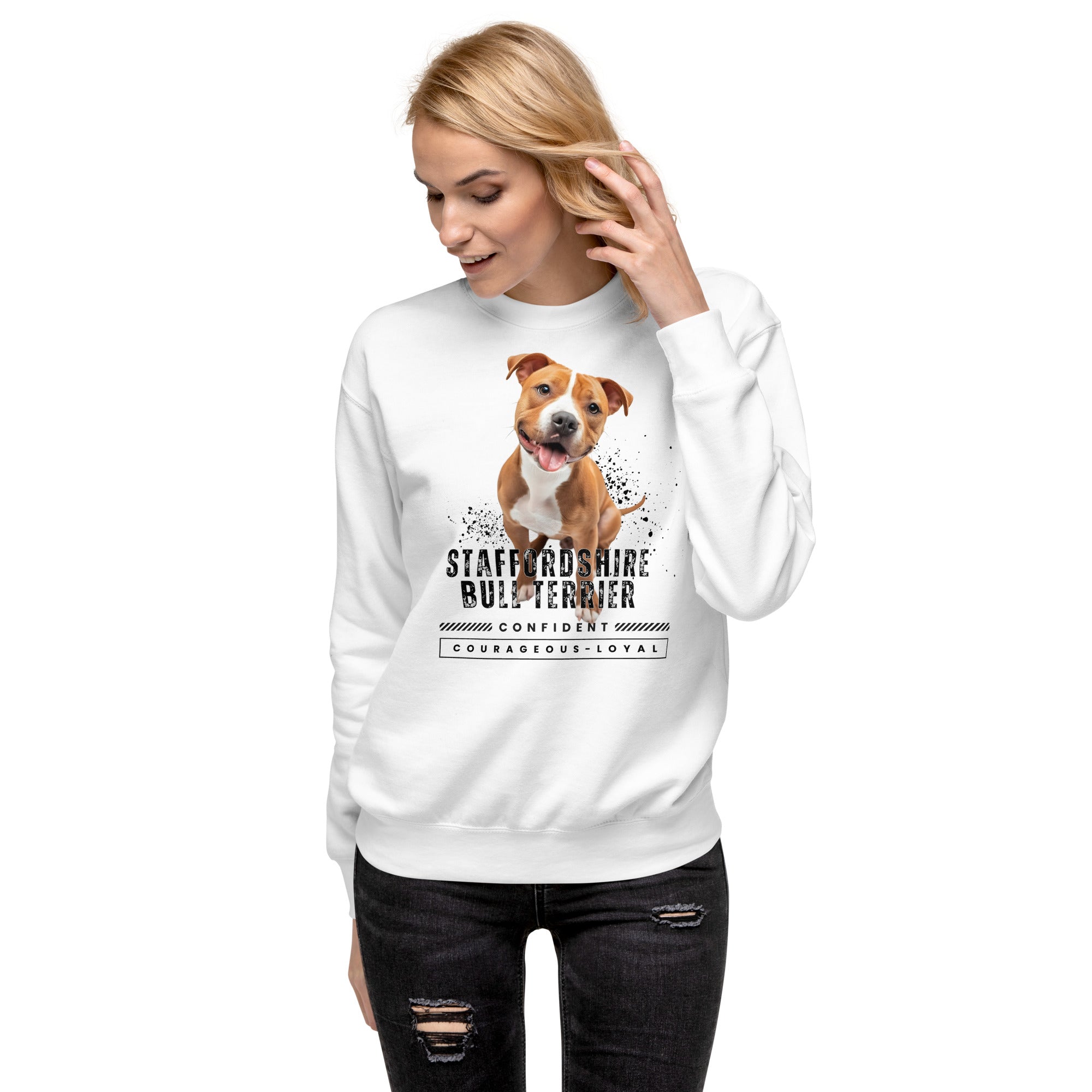 Staffordshire Bull Terrier Unisex Premium Sweatshirt