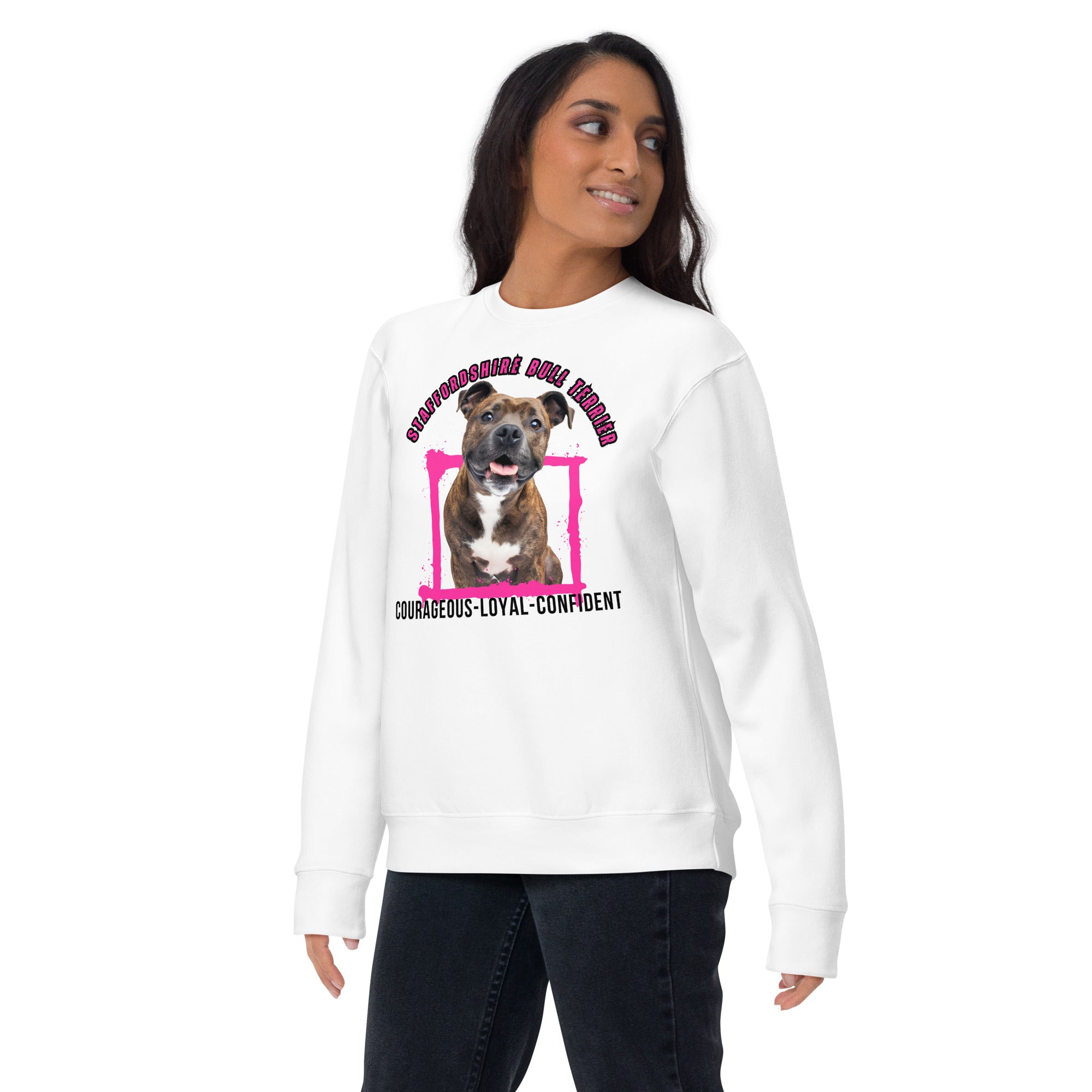 Staffordshire Bull Terrier Unisex Premium Sweatshirt