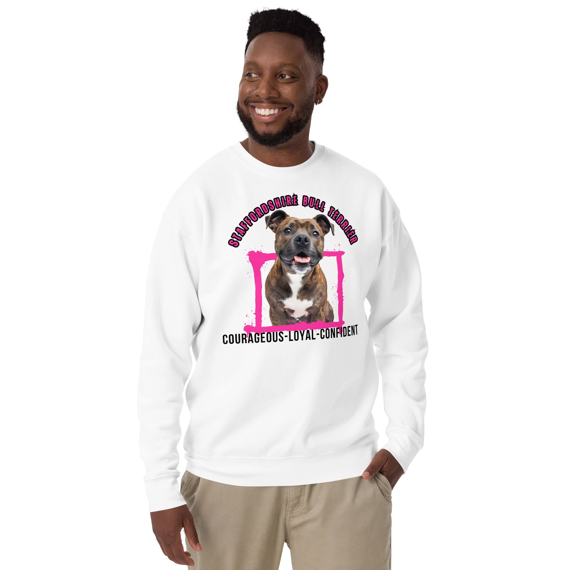 Staffordshire Bull Terrier Unisex Premium Sweatshirt