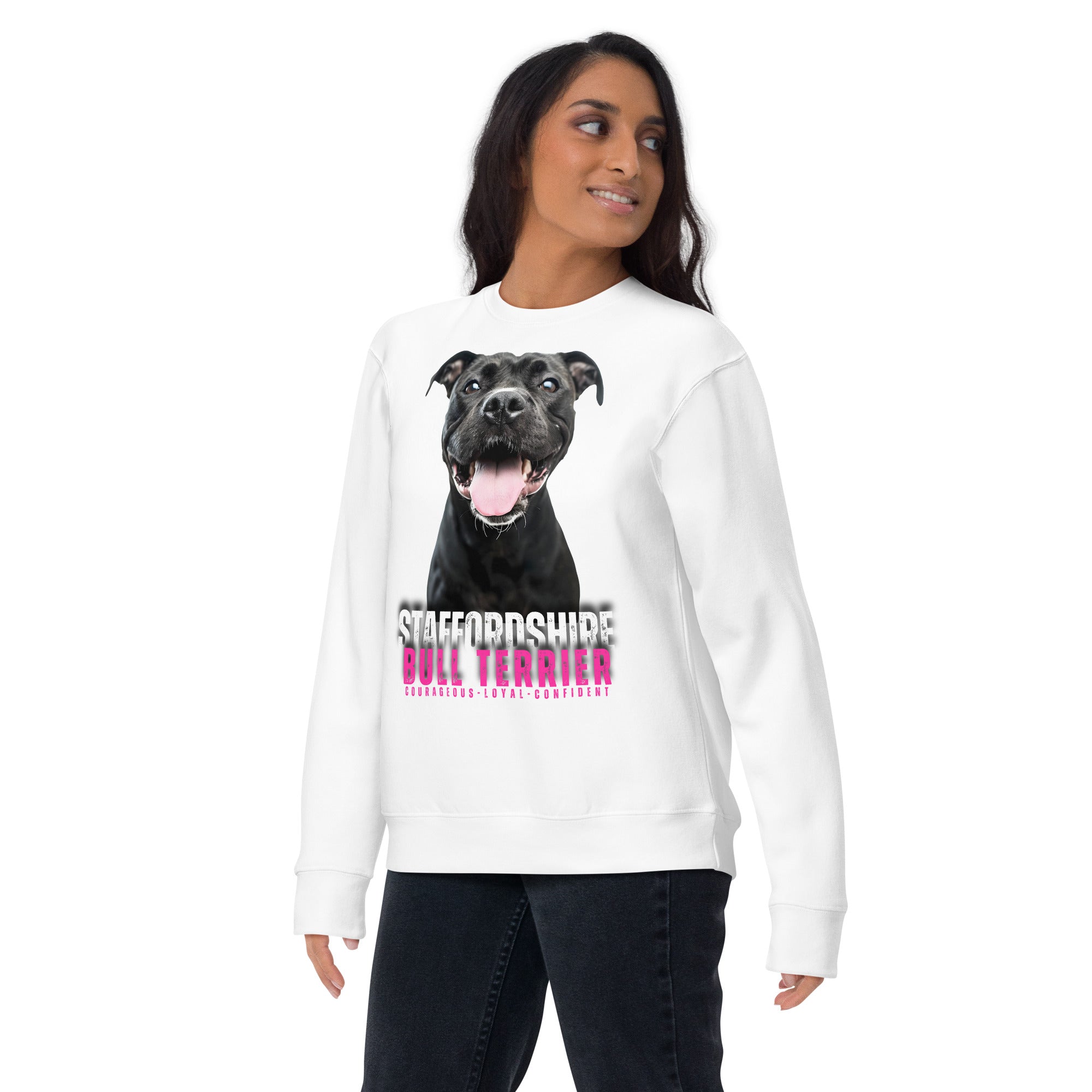 Staffordshire Bull Terrier Unisex Premium Sweatshirt