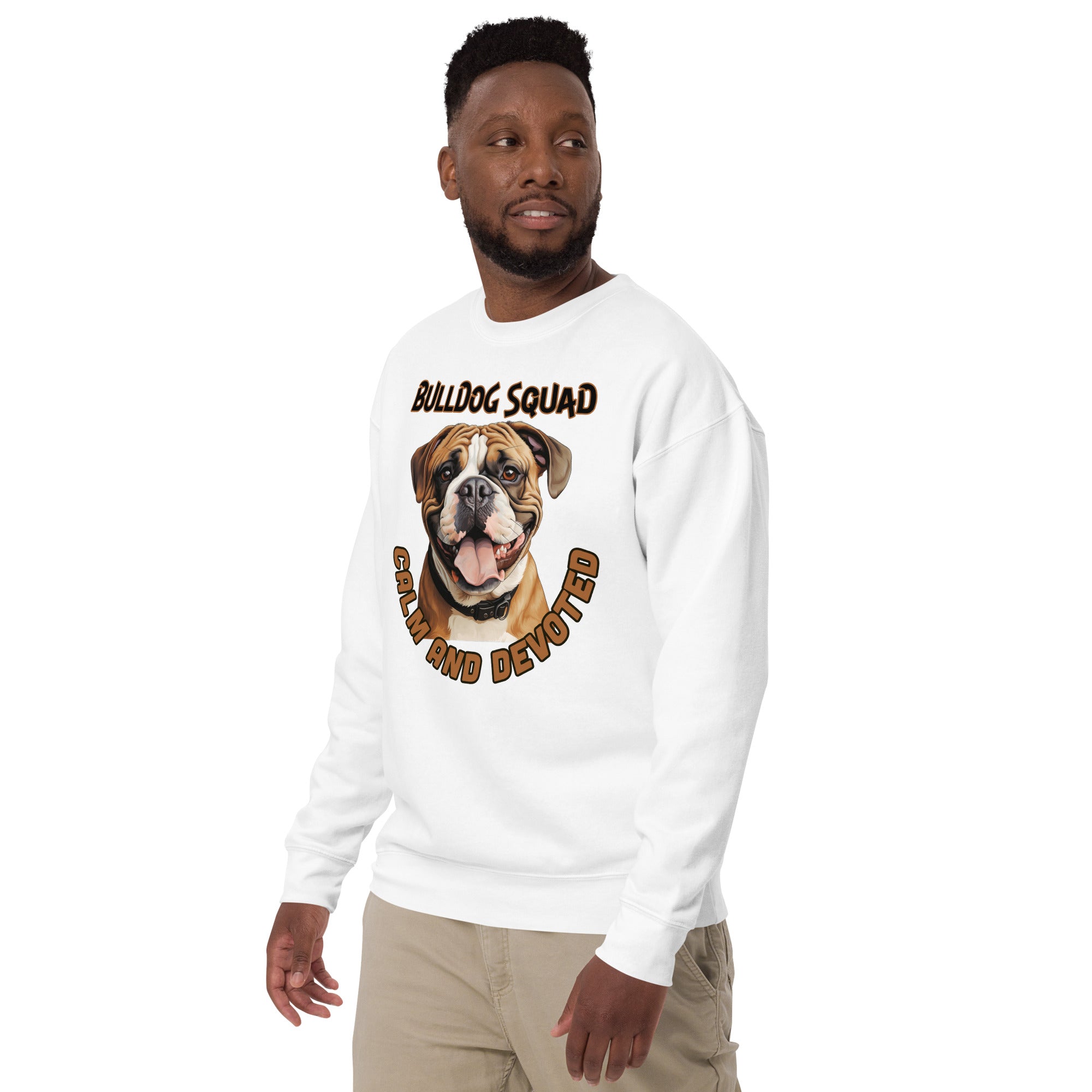 English Bulldog Unisex Premium Sweatshirt