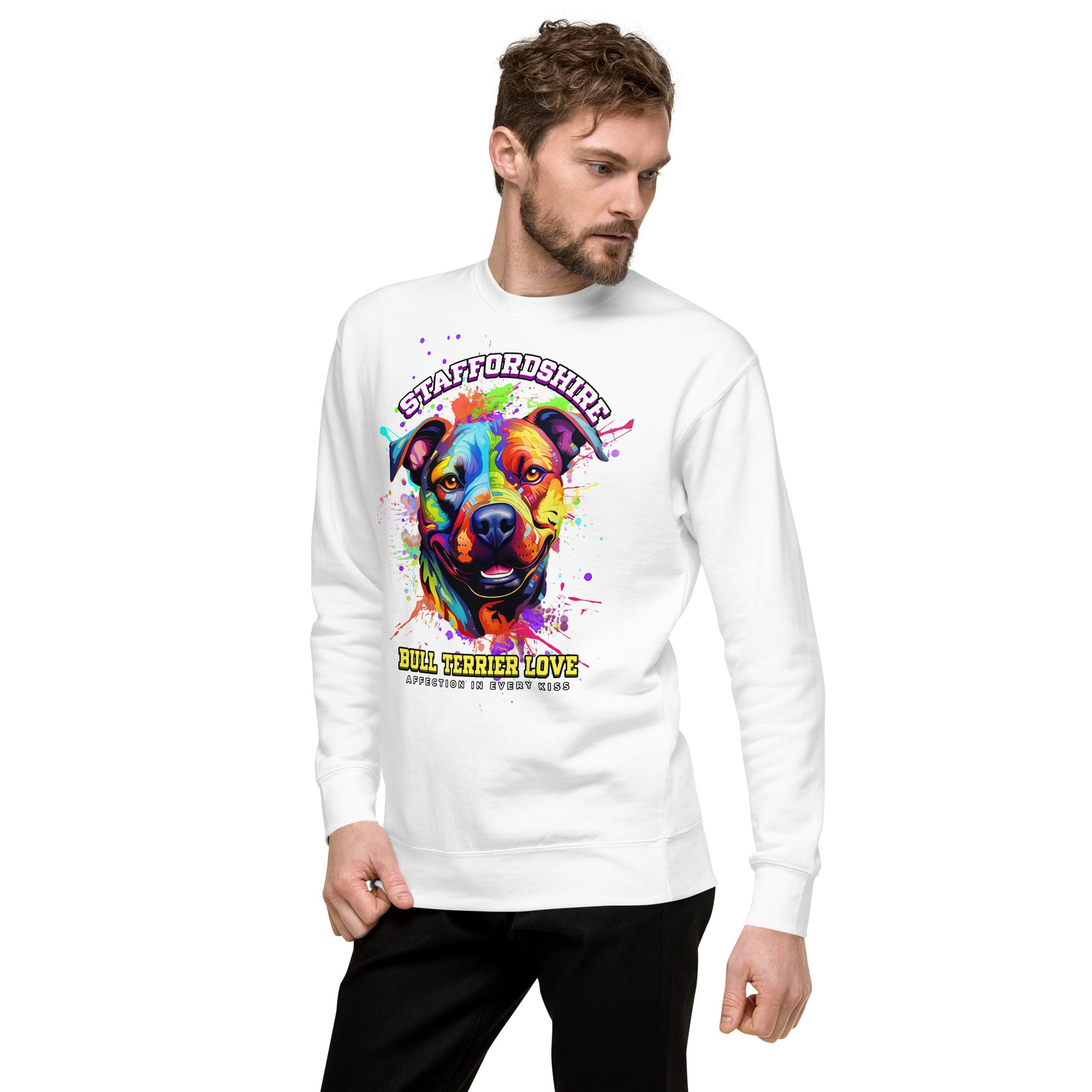 Staffordshire Bull Terrier Unisex Premium Sweatshirt