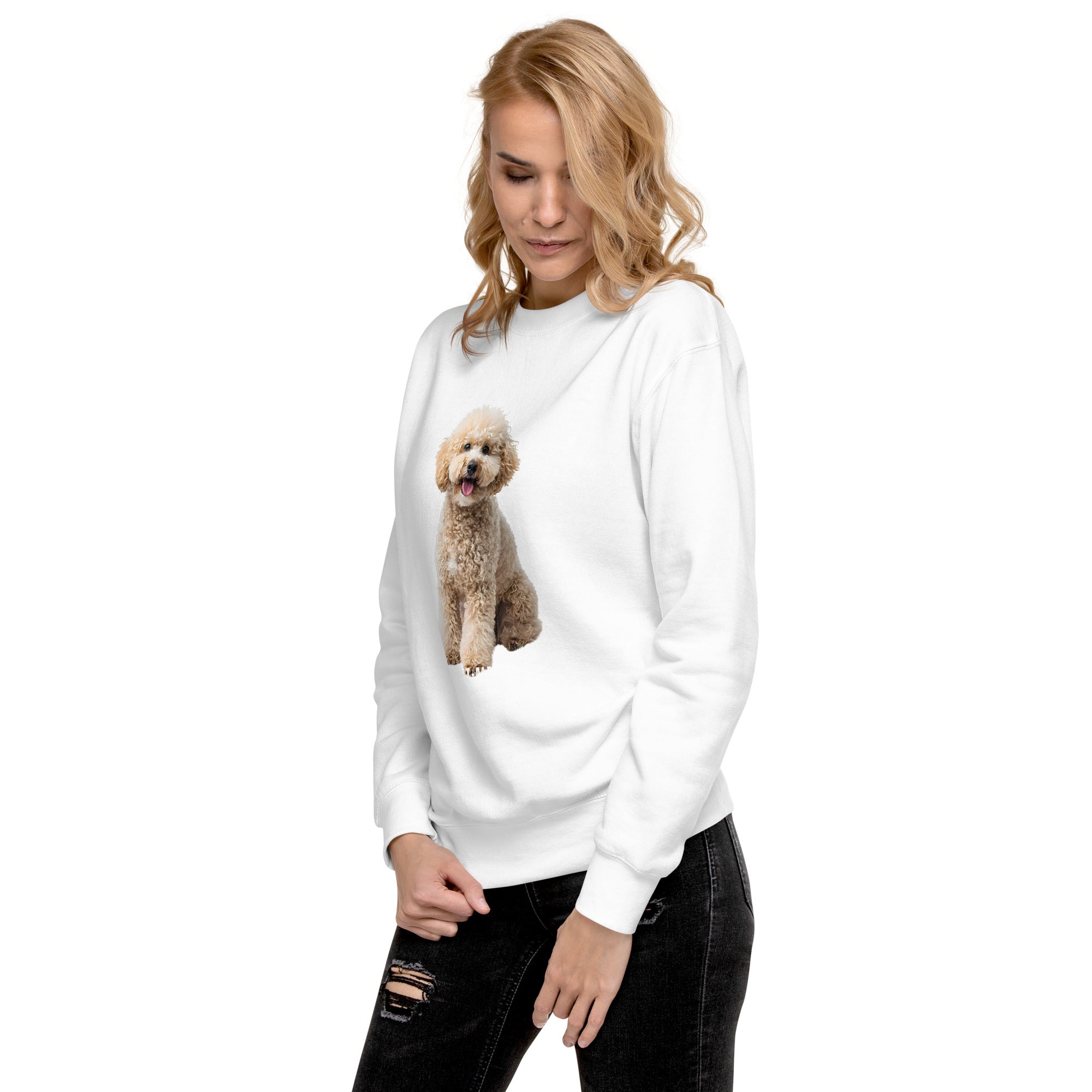 Poodle Unisex Premium Sweatshirt