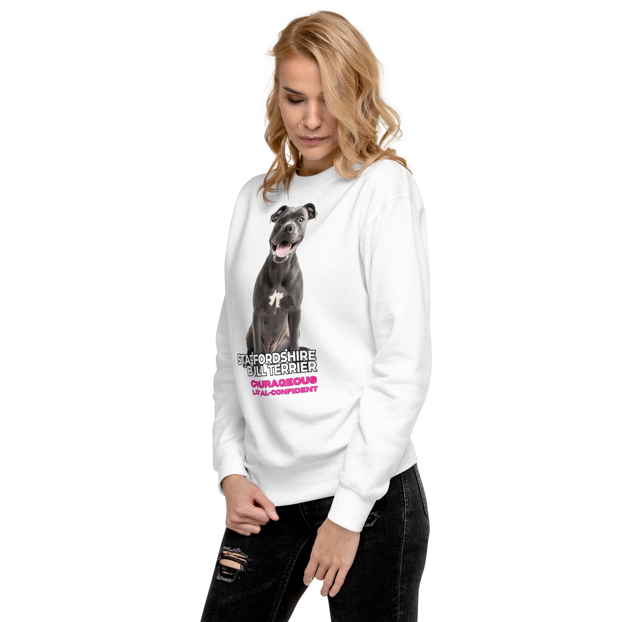 Staffordshire Bull Terrier Unisex Premium Sweatshirt