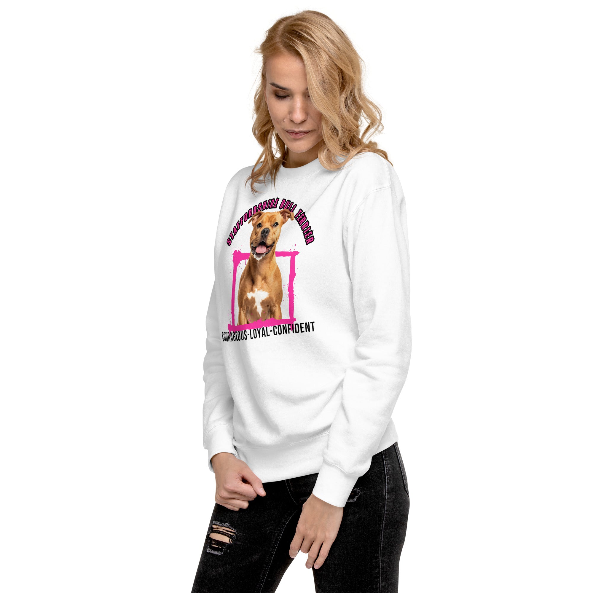 Staffordshire Bull Terrier Unisex Premium Sweatshirt