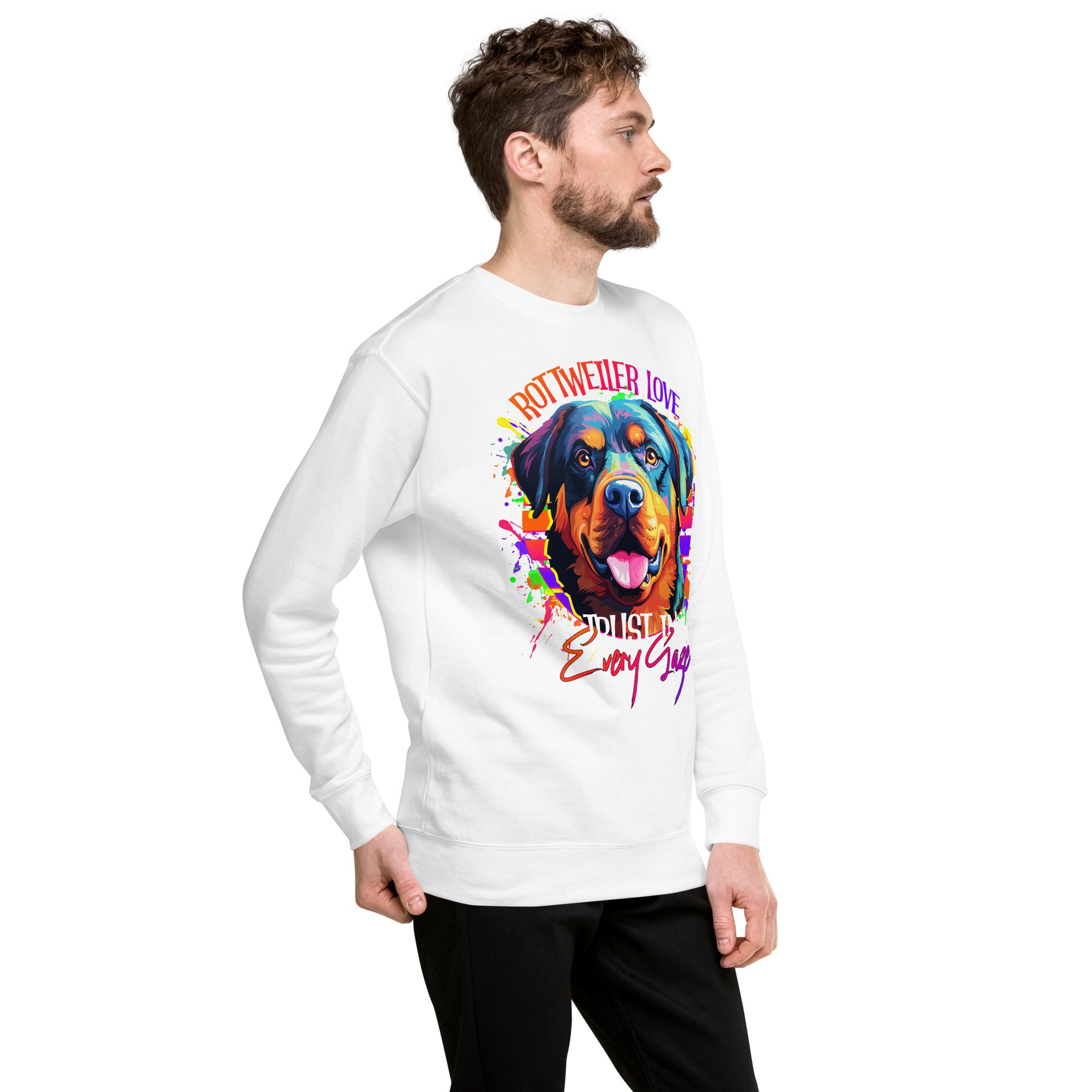 Rottweiler Unisex Premium Sweatshirt