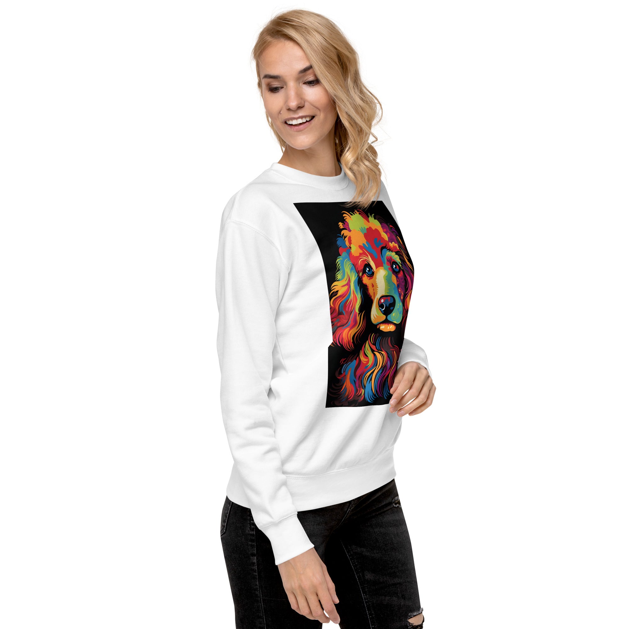 Poodle Unisex Premium Sweatshirt