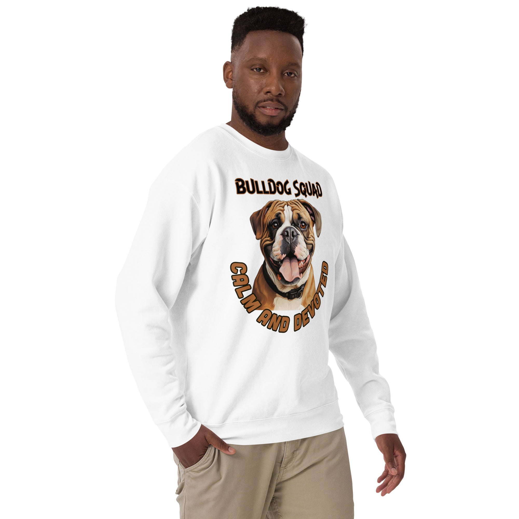 English Bulldog Unisex Premium Sweatshirt