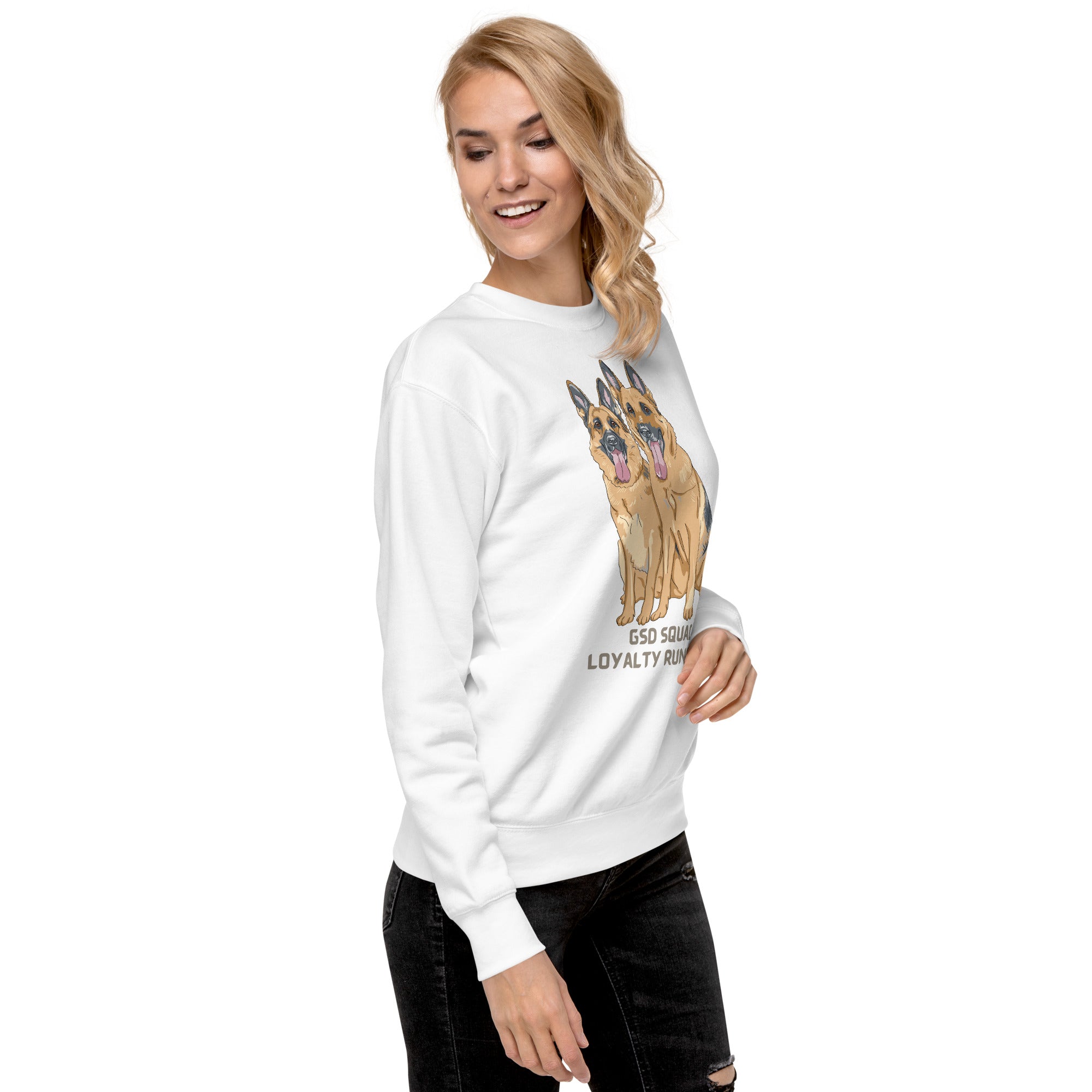 German Shephard Unisex Premium Sweatshirt