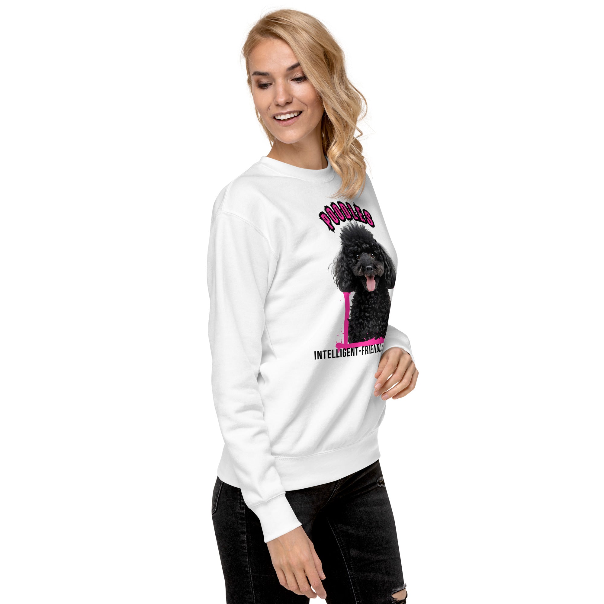 Poodle Unisex Premium Sweatshirt