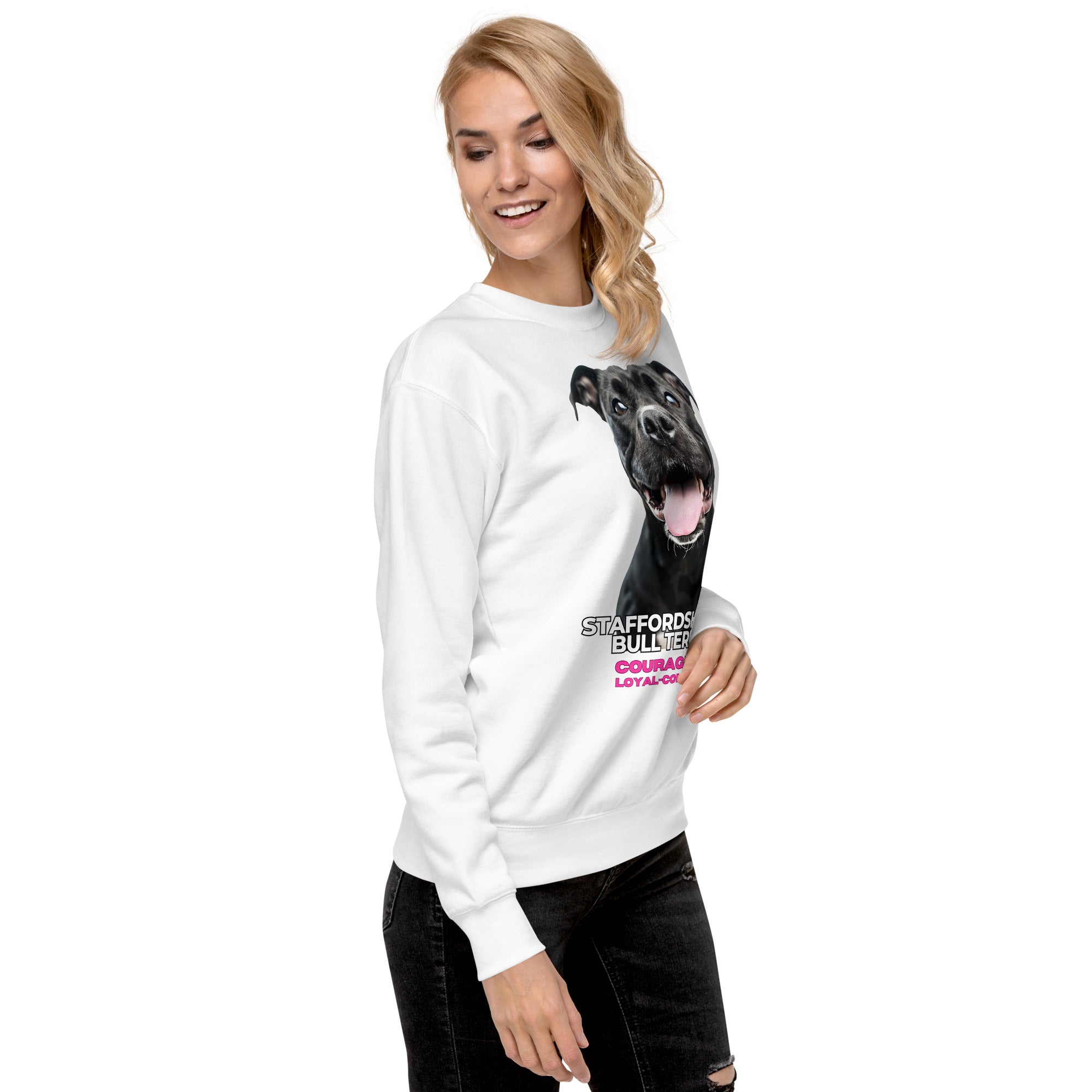 Staffordshire Bull Terrier Unisex Premium Sweatshirt