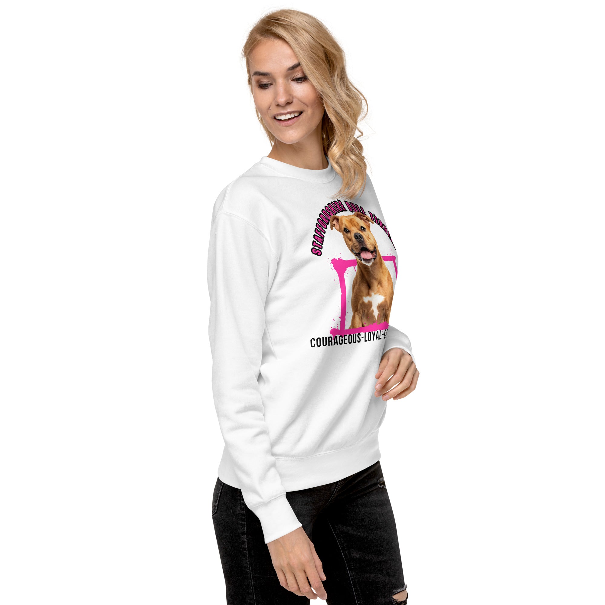 Staffordshire Bull Terrier Unisex Premium Sweatshirt