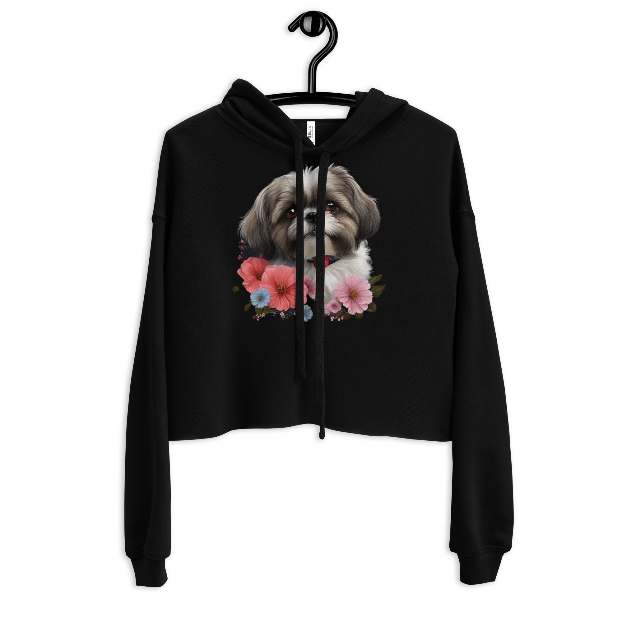 Shih-tzu Crop Hoodie