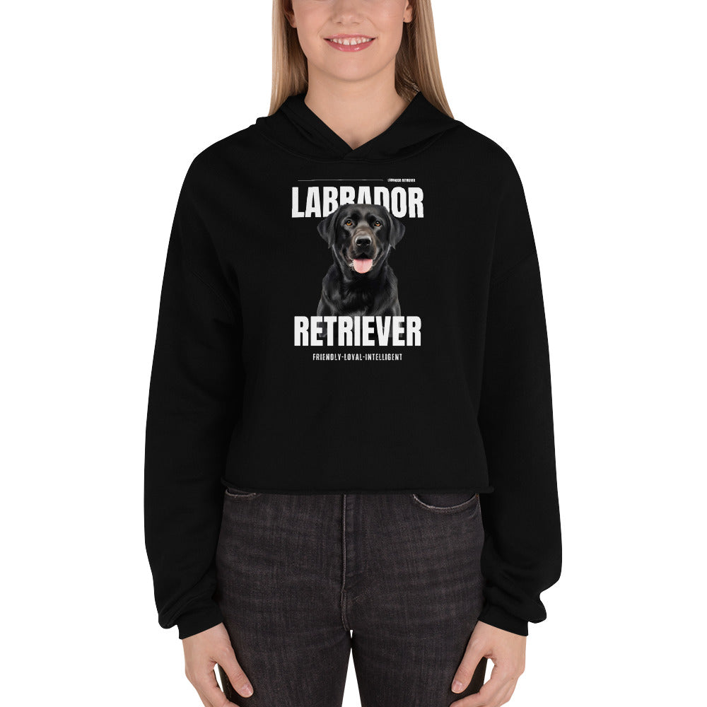 Labrador Retriever Crop Hoodie