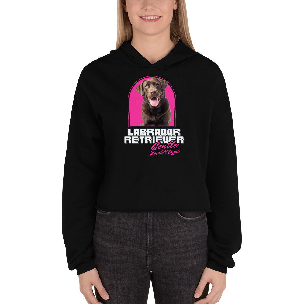 Labrador Retriever Crop Hoodie