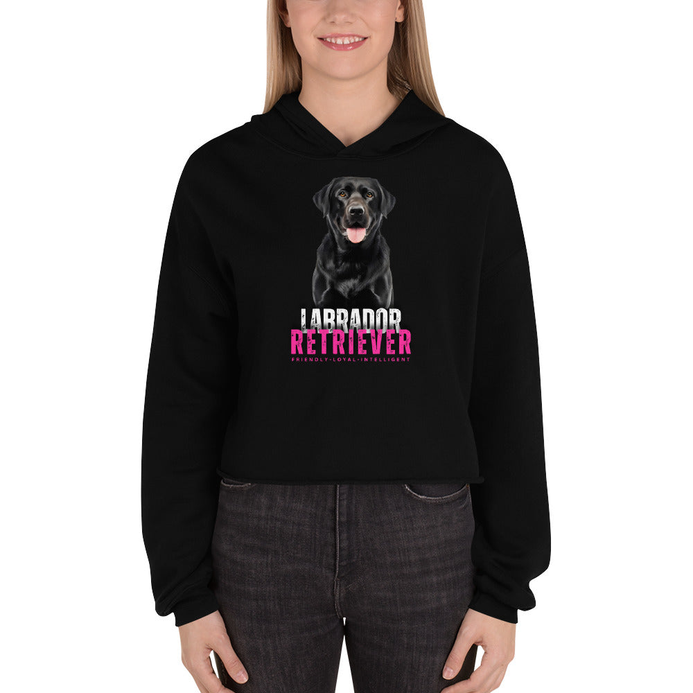 Labrador Retriever Crop Hoodie