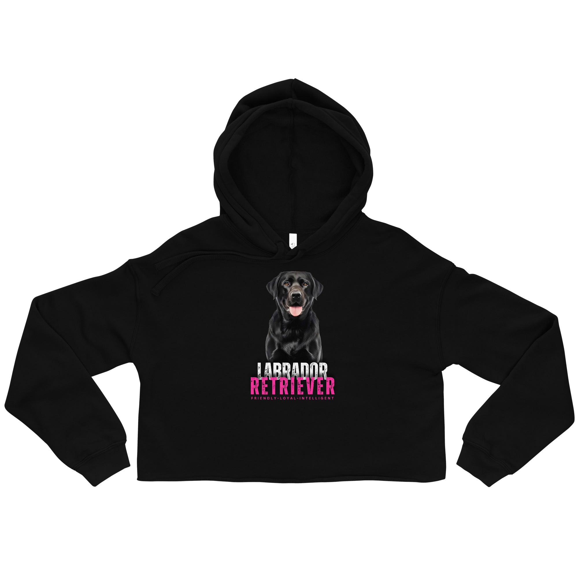 Labrador Retriever Crop Hoodie