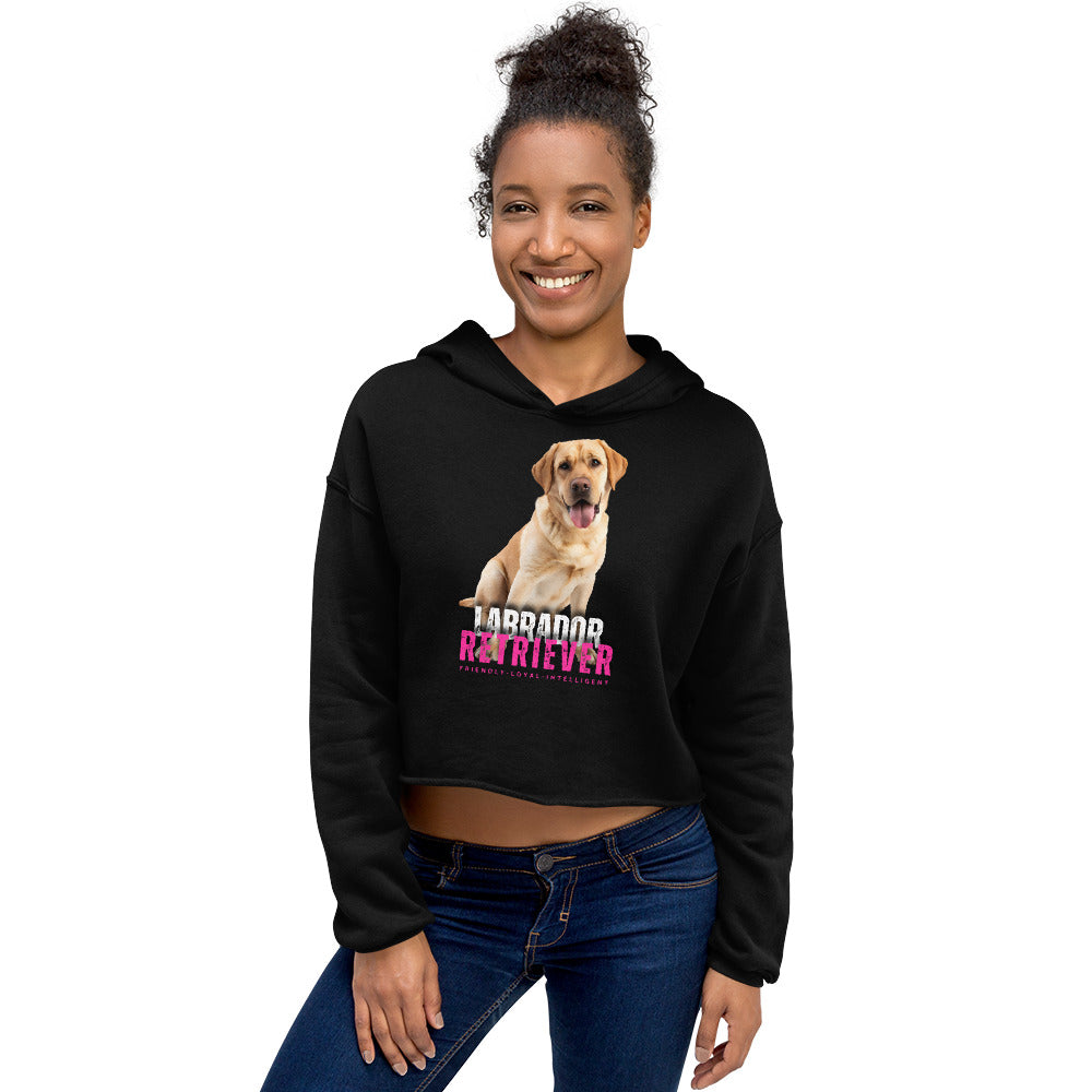 Labrador Retriever Crop Hoodie