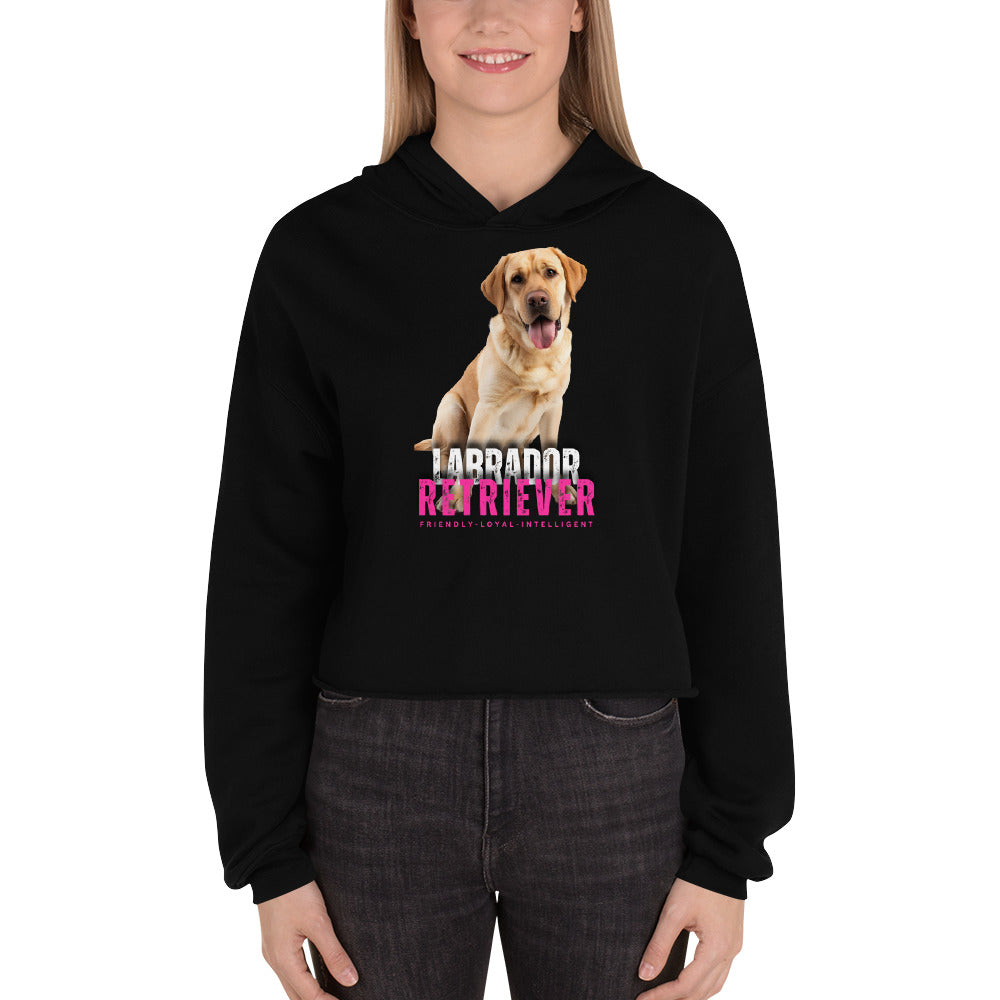 Labrador Retriever Crop Hoodie