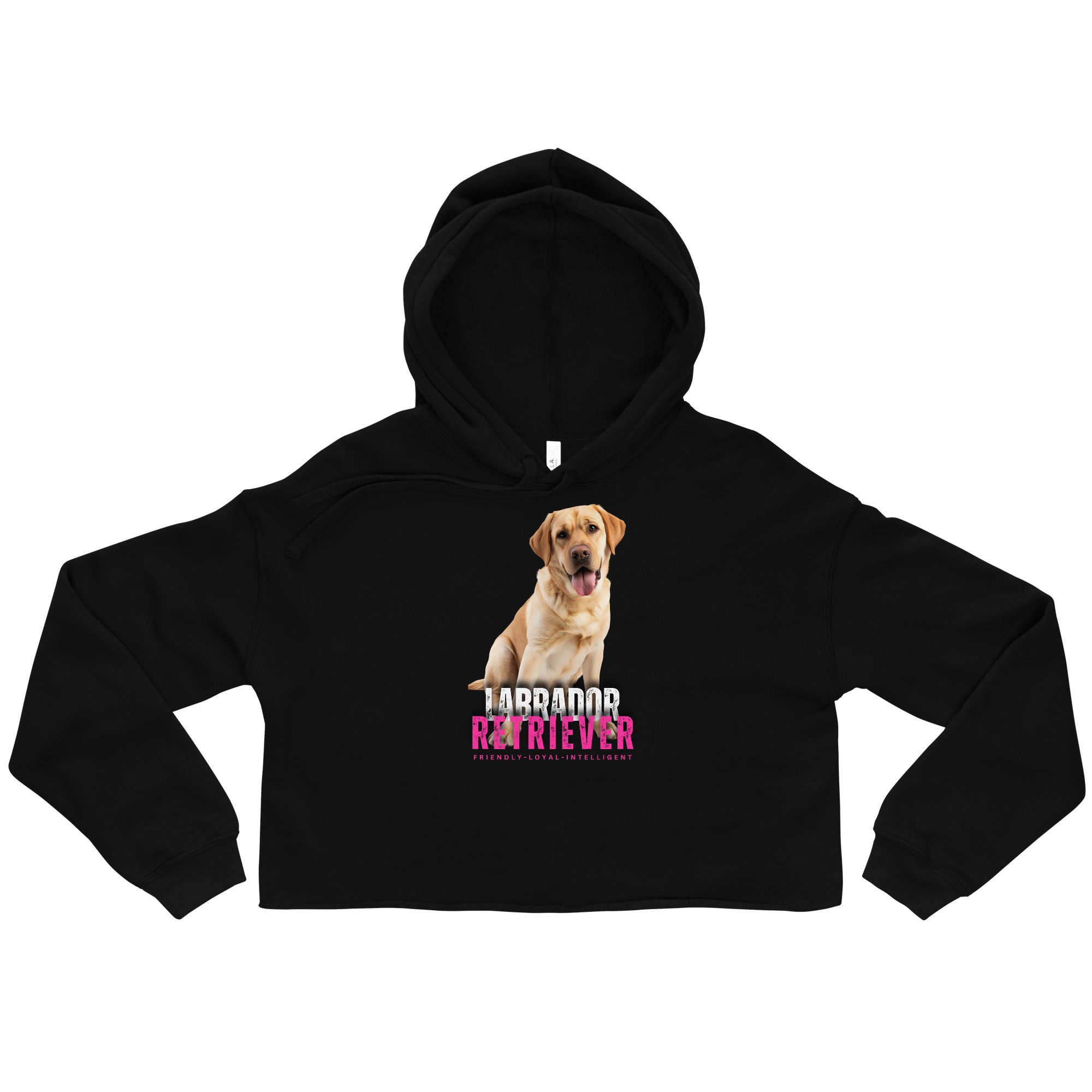 Labrador Retriever Crop Hoodie