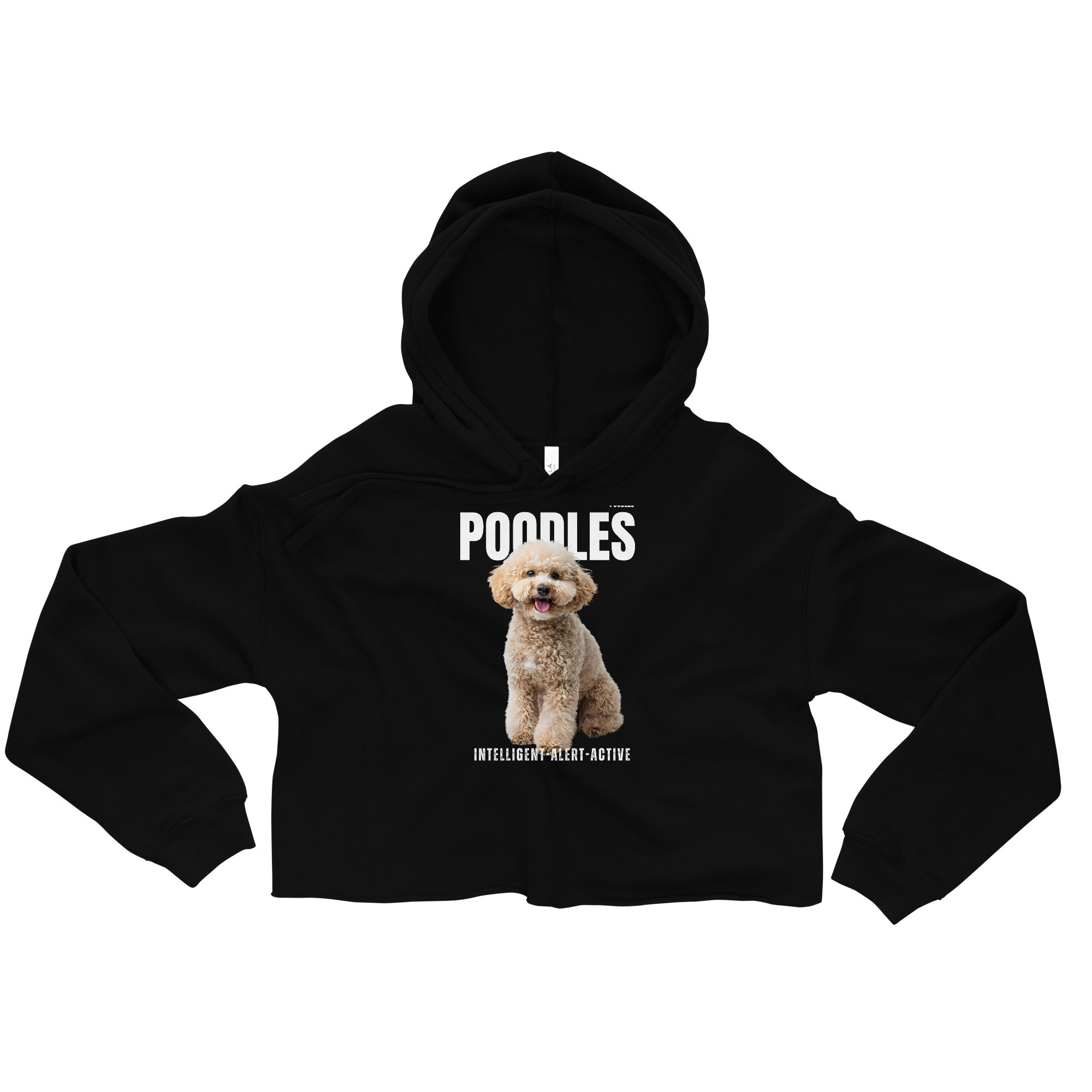 Poodle Crop Hoodie