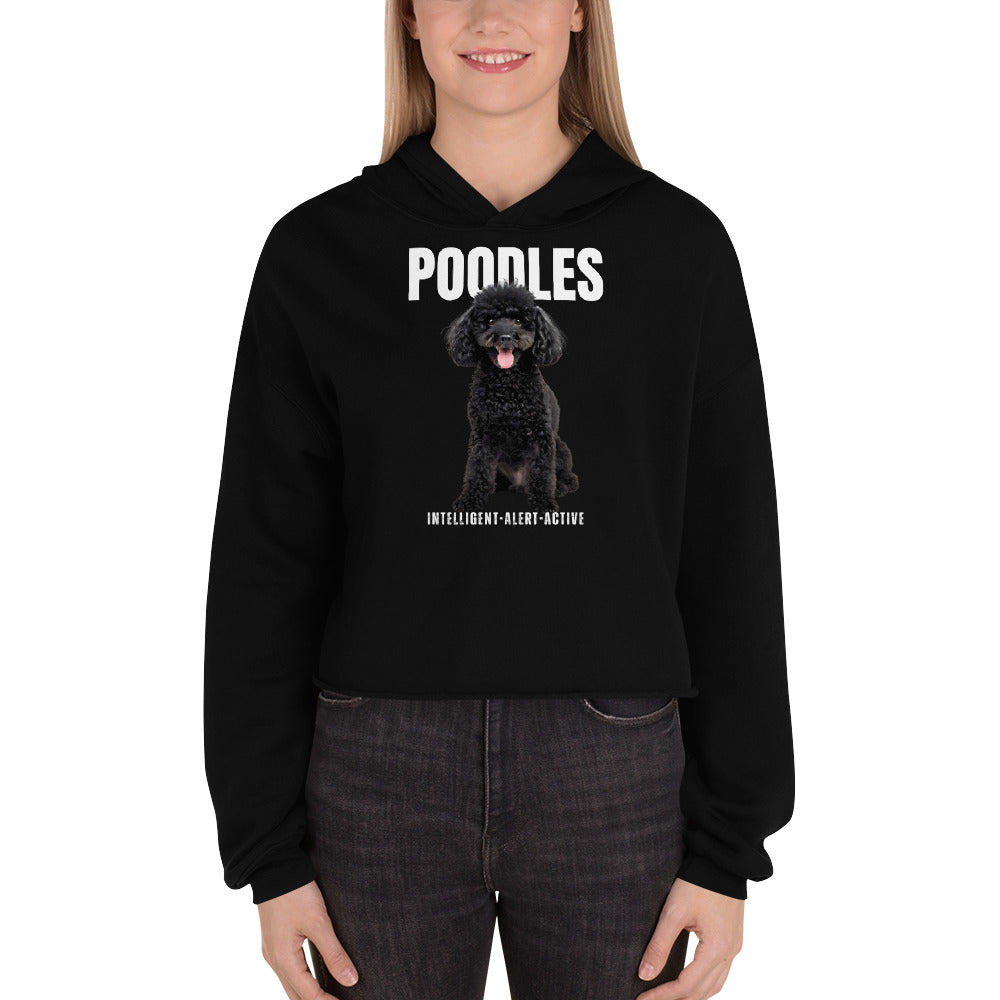 Poodle Crop Hoodie