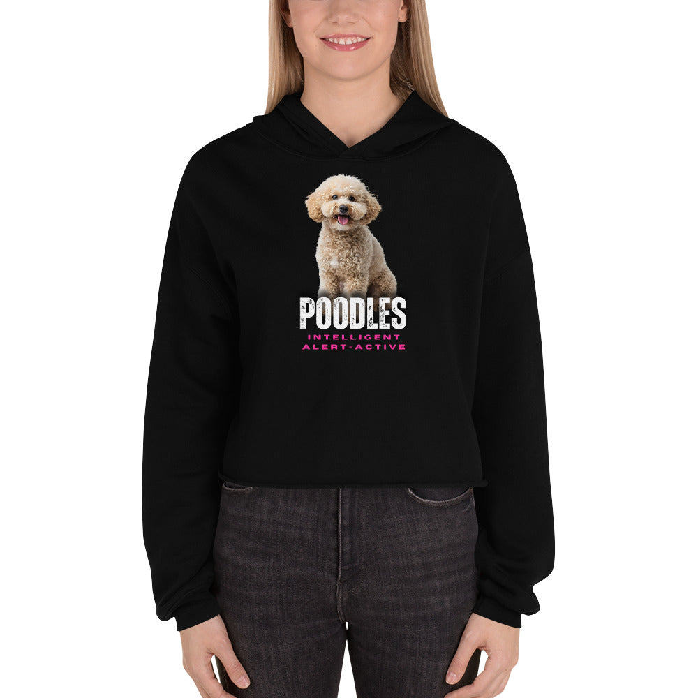 Poodle Crop Hoodie