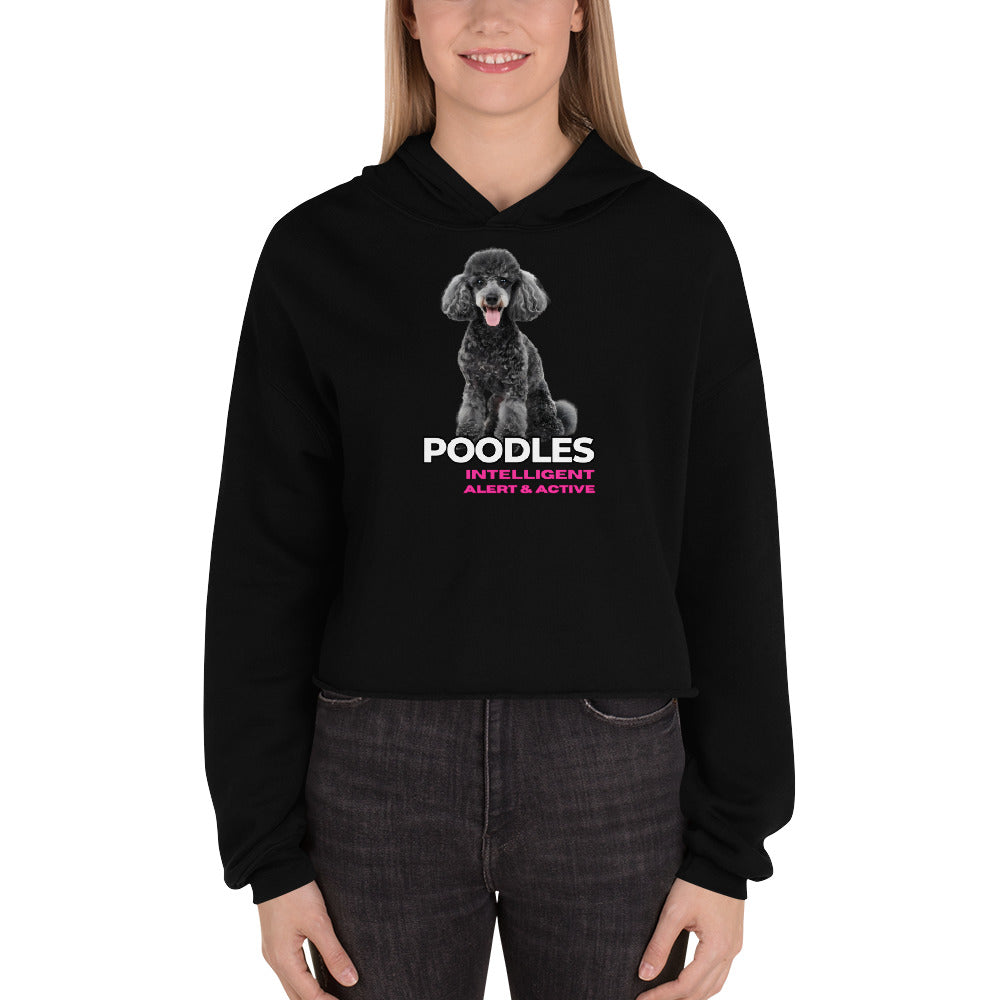 Poodle Crop Hoodie