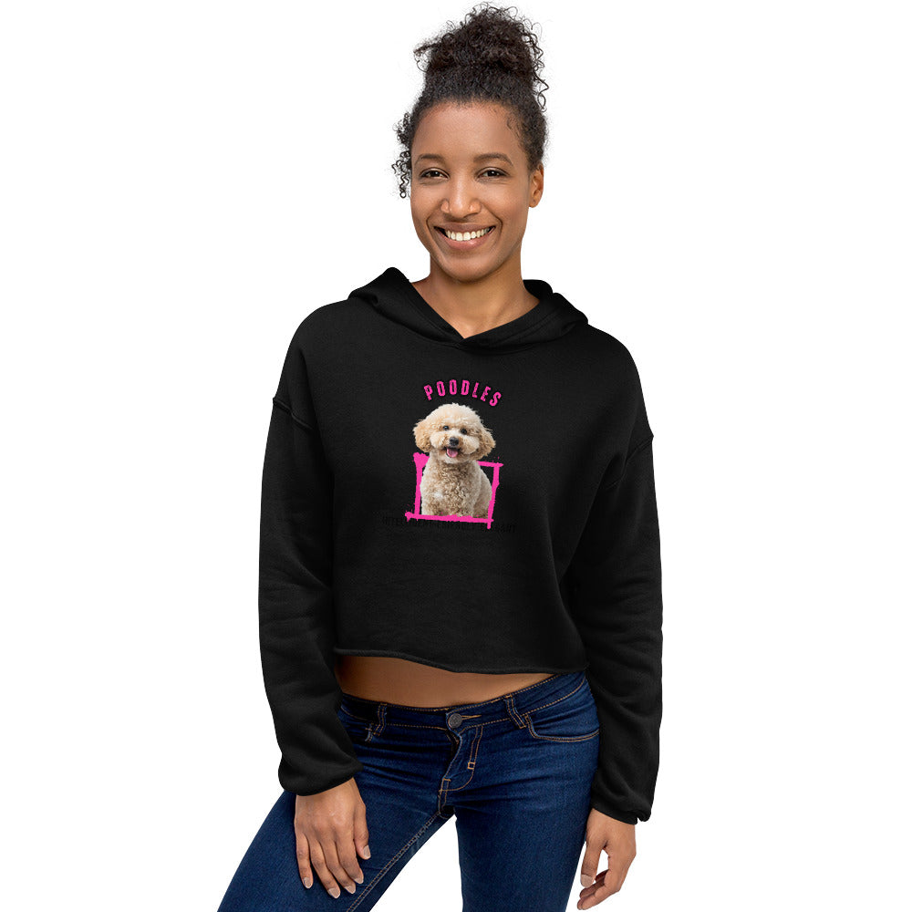 Poodle Crop Hoodie