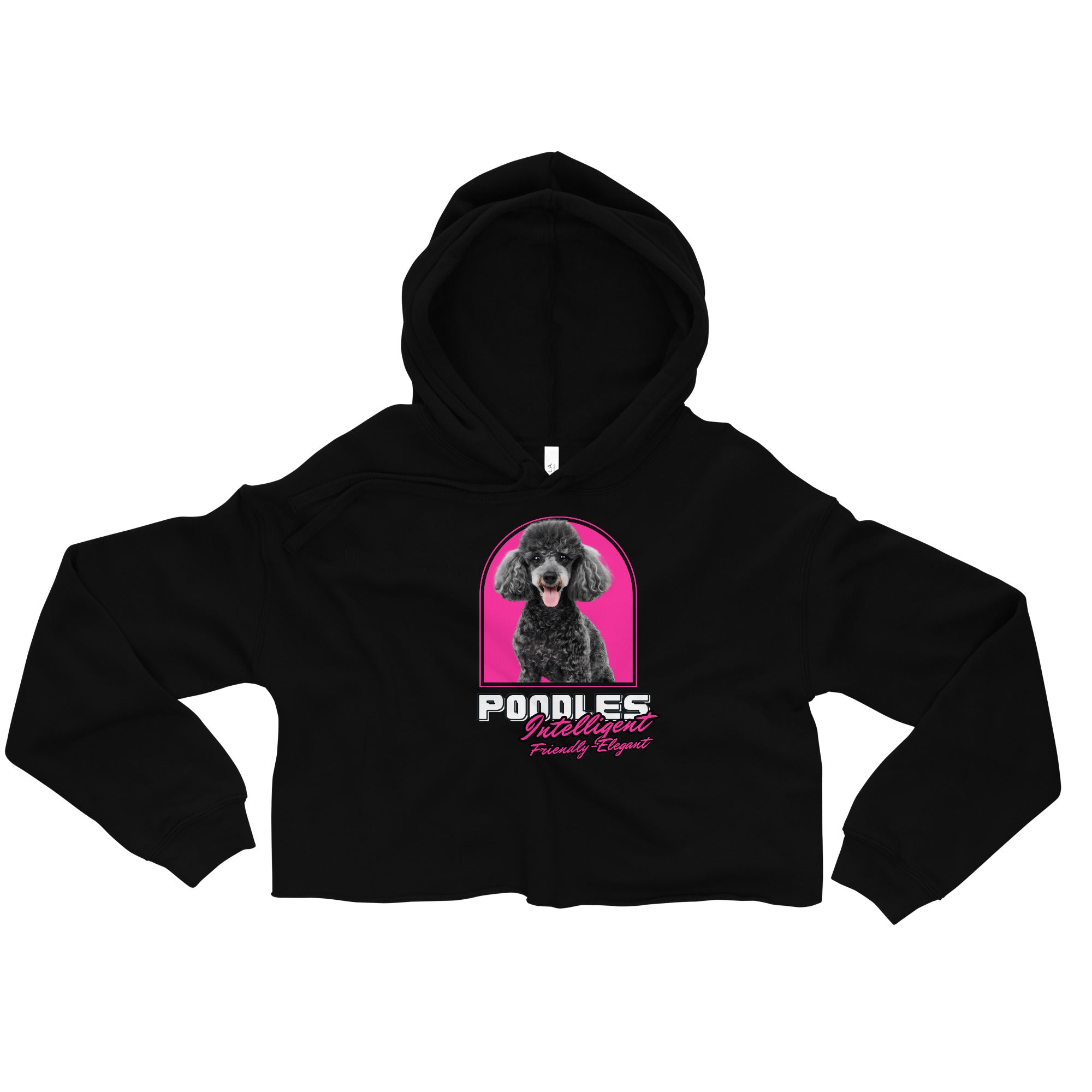 Poodle Crop Hoodie