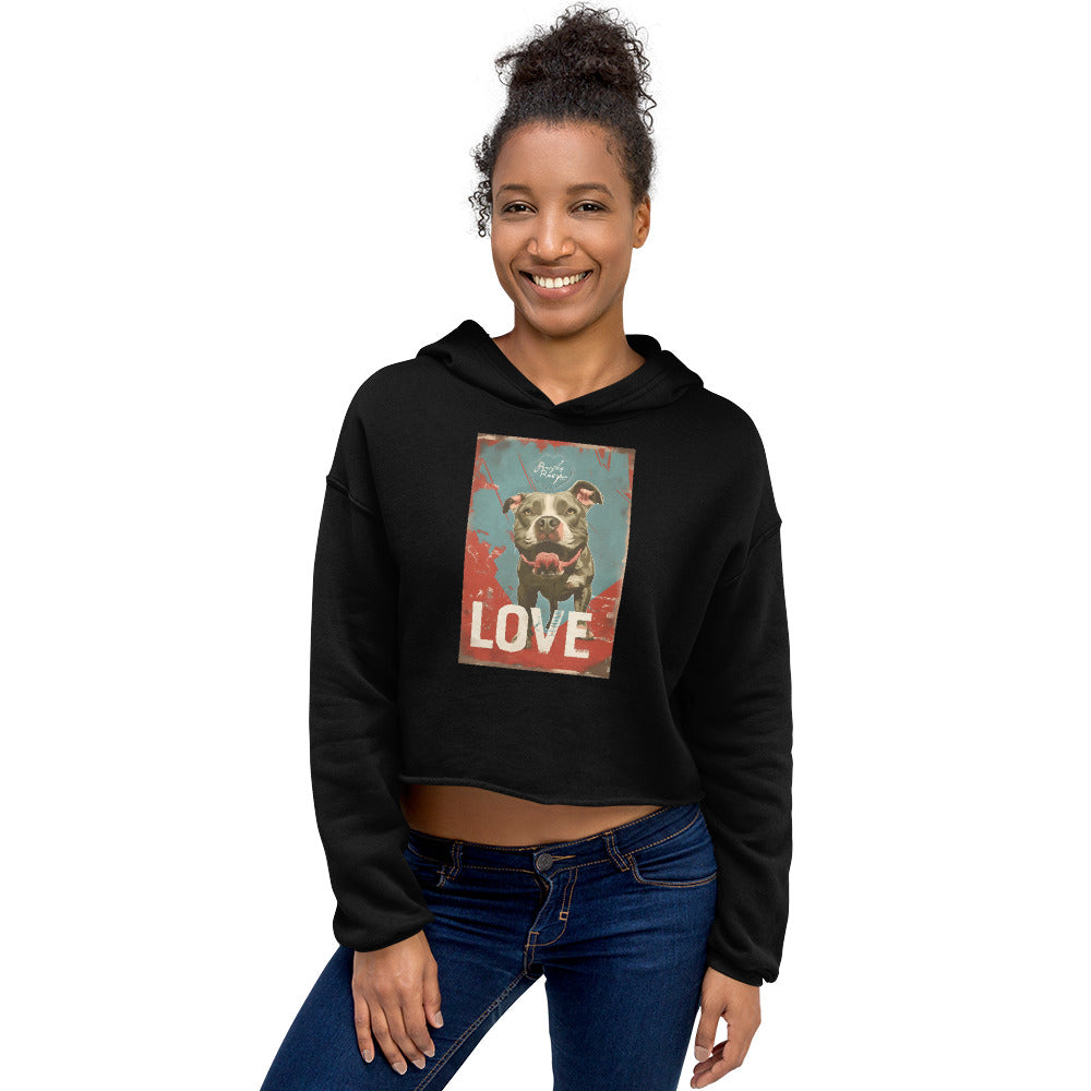 American XL Bully Crop Hoodie