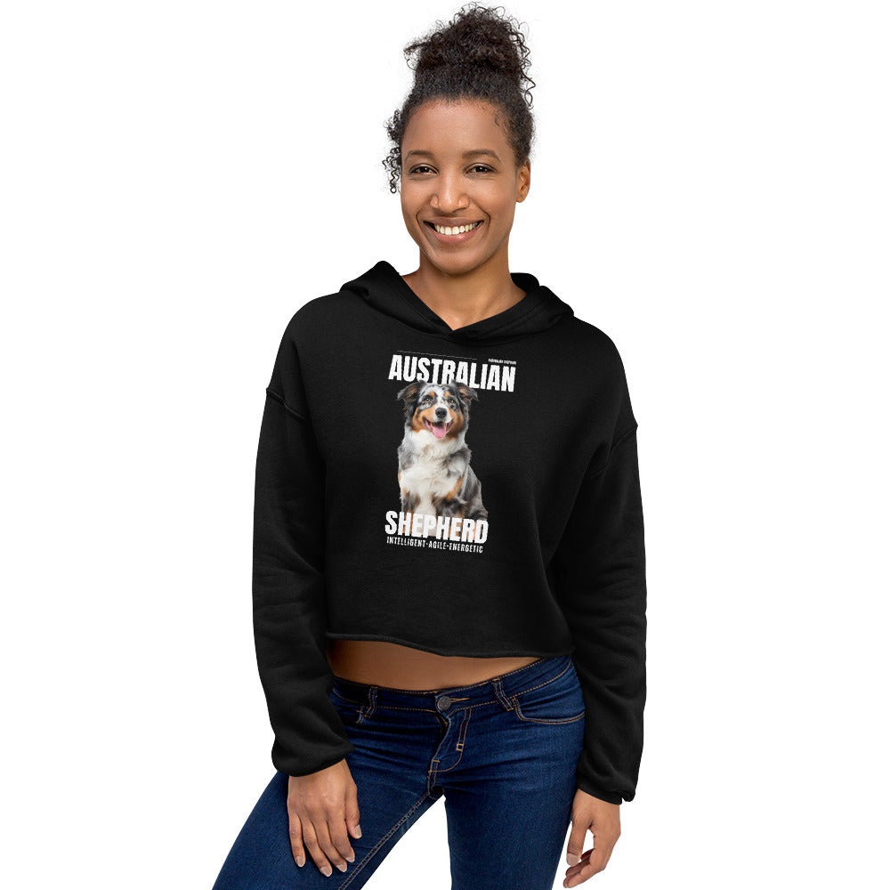 Australian Shepherd Crop Hoodie