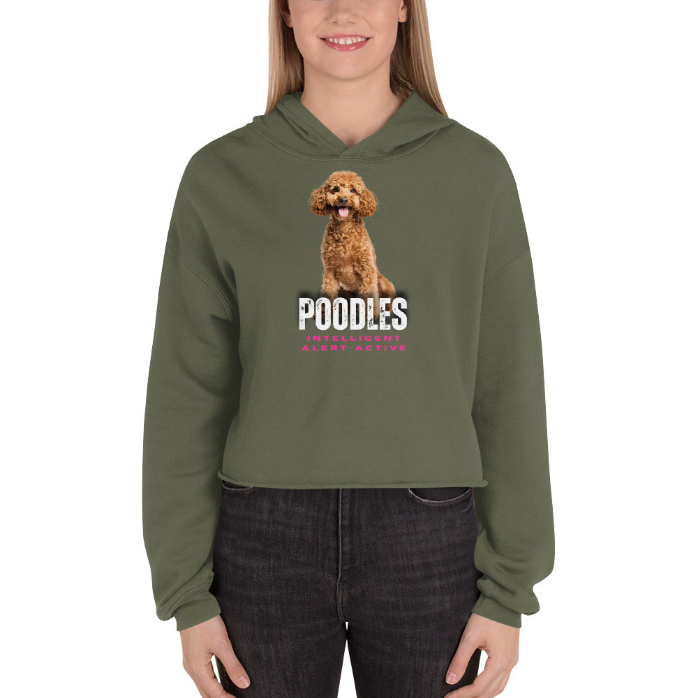 Poodle Crop Hoodie