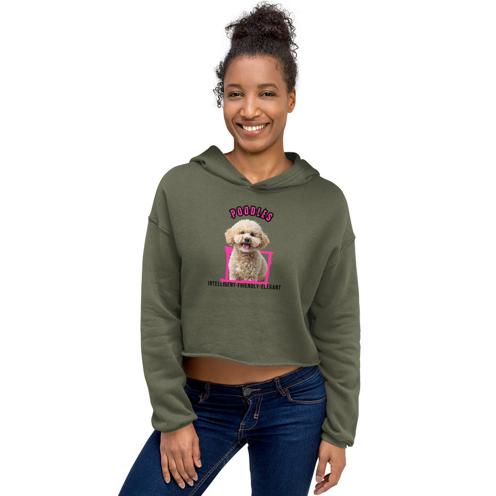 Poodle Crop Hoodie