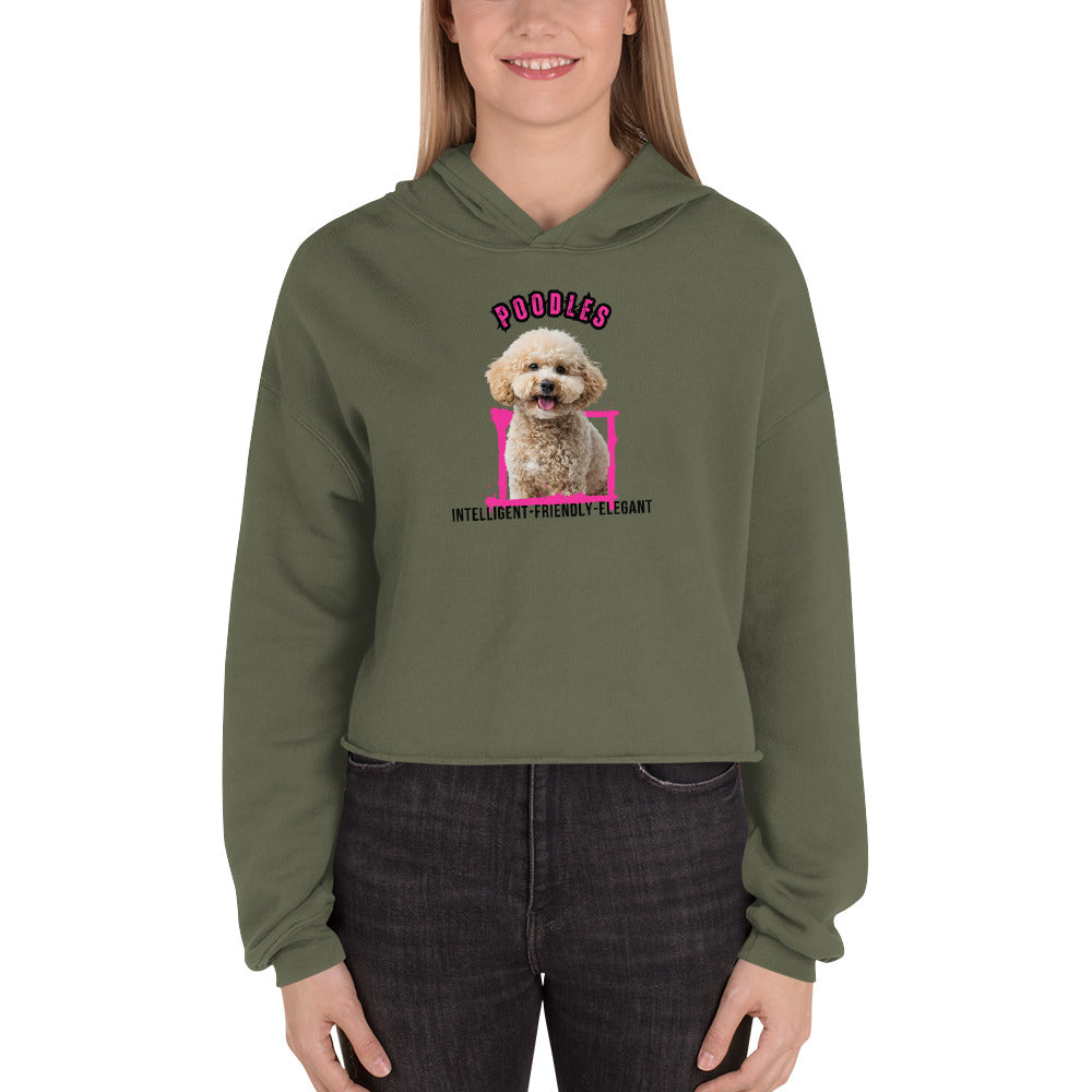 Poodle Crop Hoodie