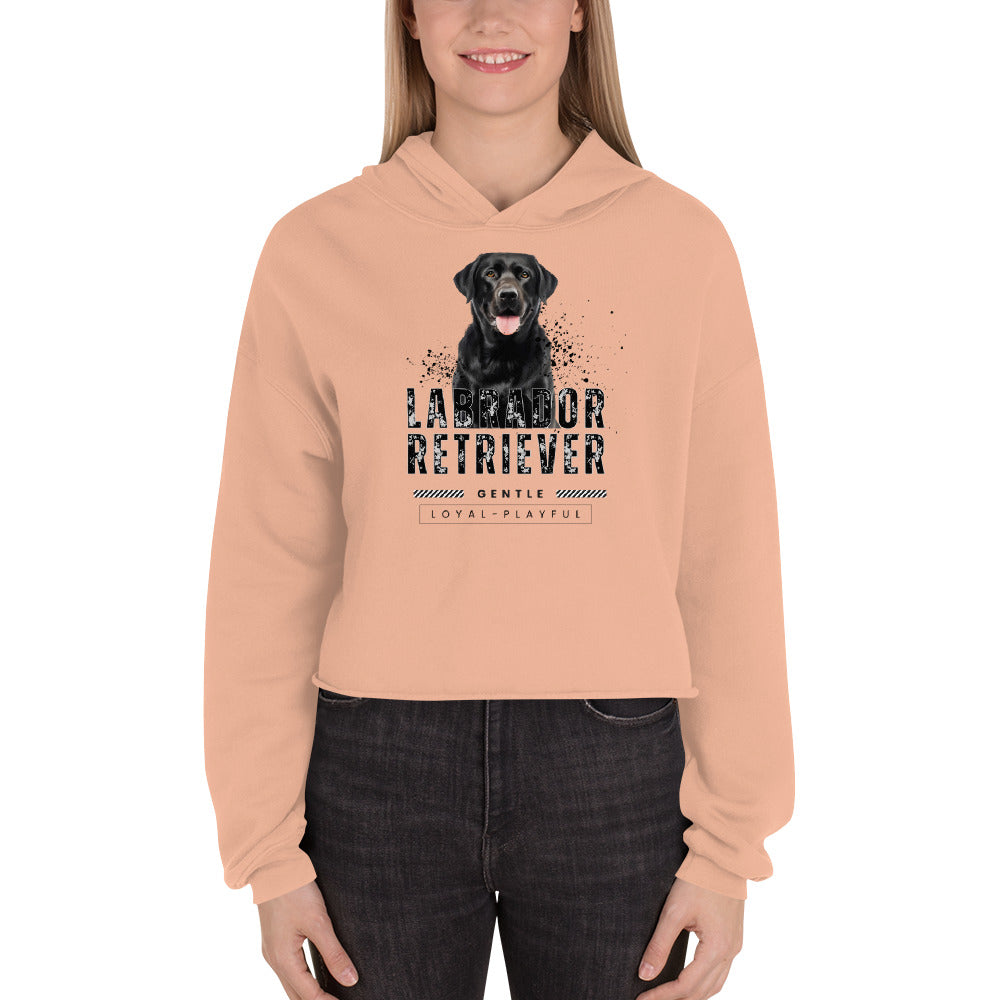 Labrador Retriever Crop Hoodie