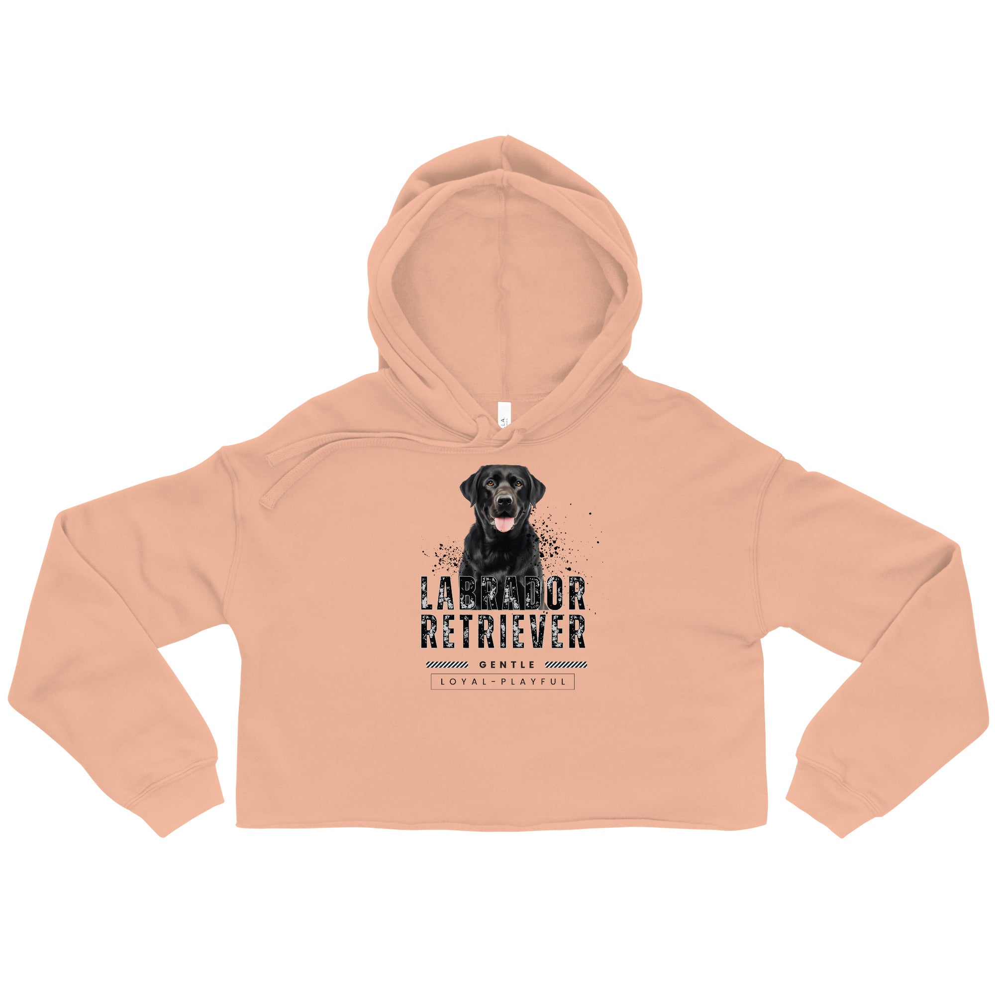 Labrador Retriever Crop Hoodie