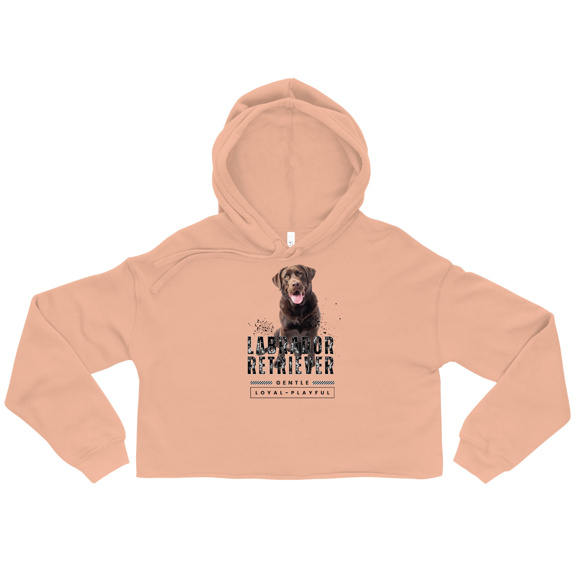 Labrador Retriever Crop Hoodie