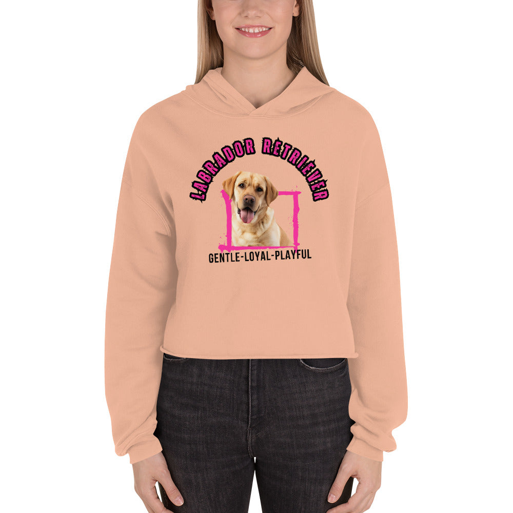 Labrador Retriever Crop Hoodie