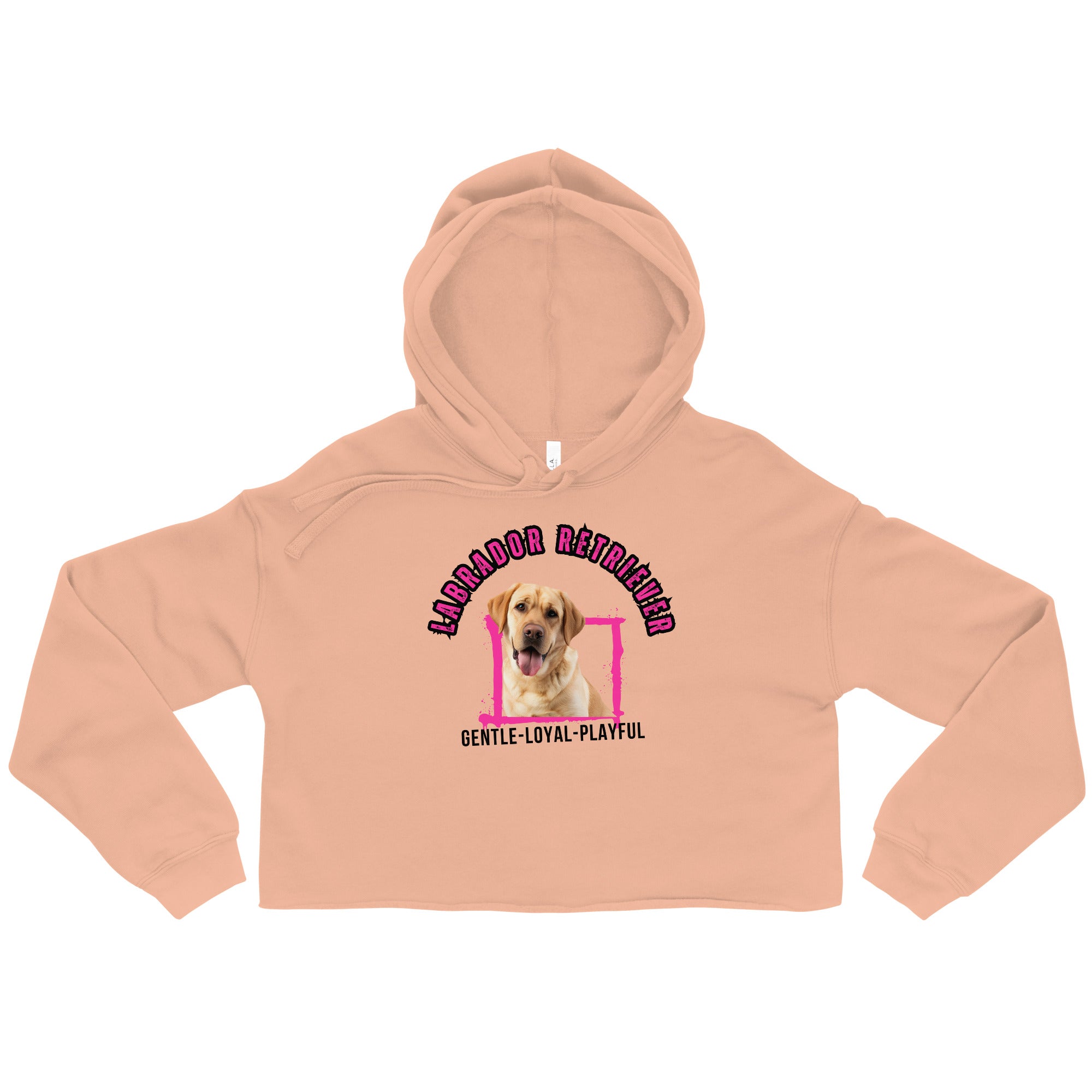 Labrador Retriever Crop Hoodie