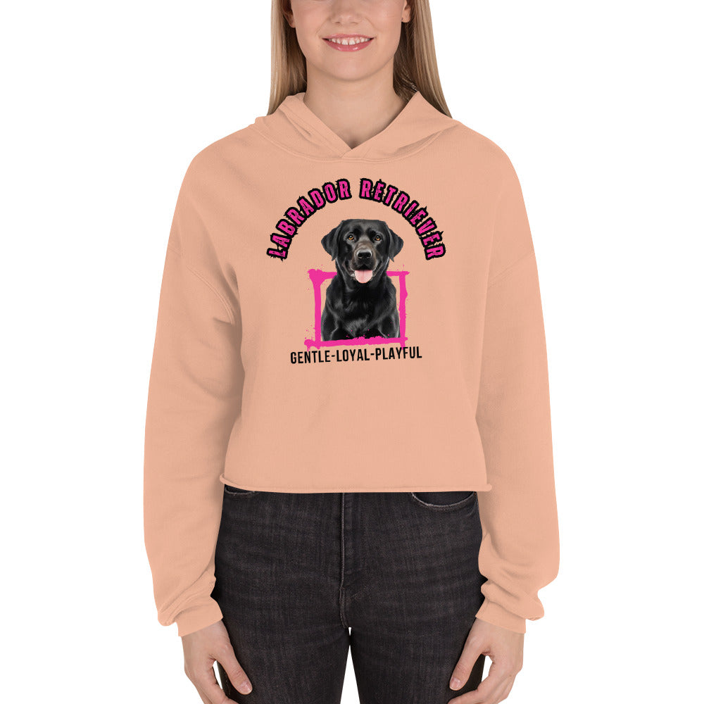 Labrador Retriever Crop Hoodie