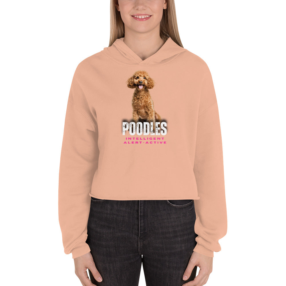 Poodle Crop Hoodie