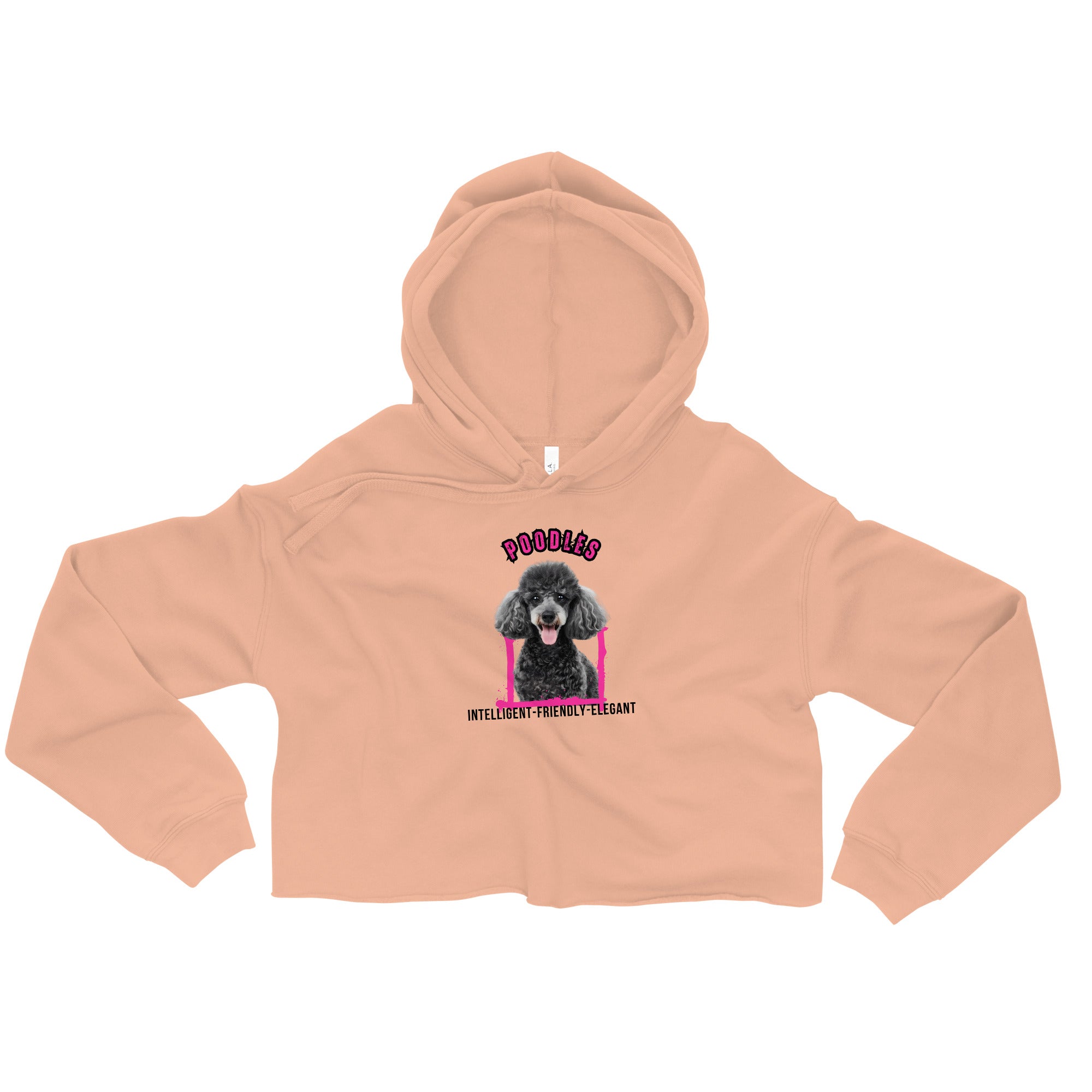 Poodle Crop Hoodie