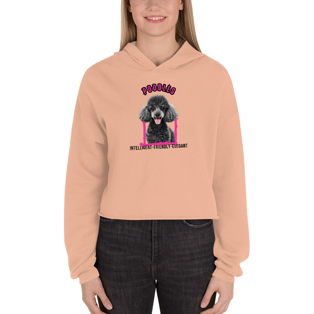 Poodle Crop Hoodie