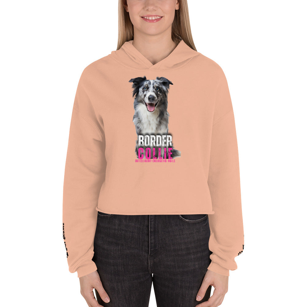 Border Collie Crop Hoodie